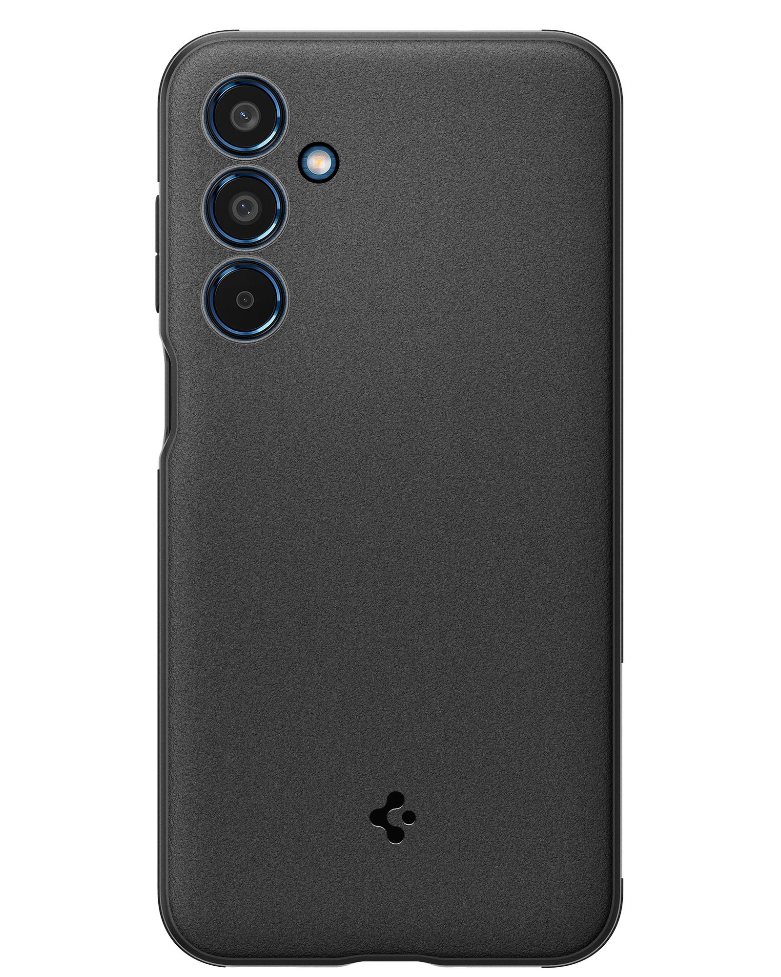 Spigen Essential Sand Blast, matte black - Samsung Galaxy M35 5G (2)