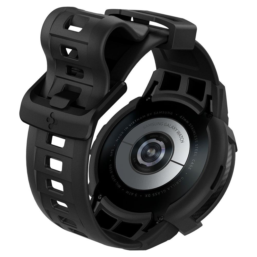Spigen Rugged Armor Pro, black - Samsung Galaxy Watch 4 Classic (46mm) (4)