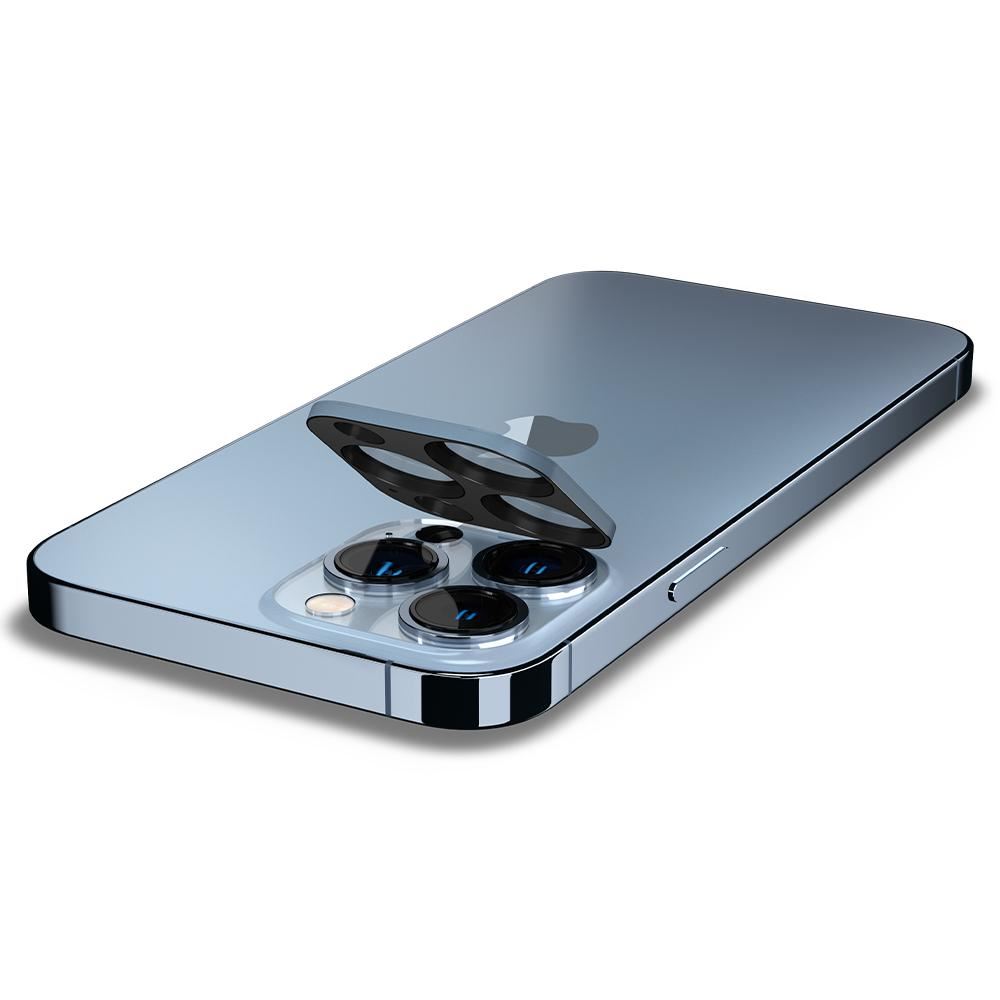 Spigen tR Optik 2 Pack, sierra blue - iPhone 13 Pro/13 Pro Max (4)