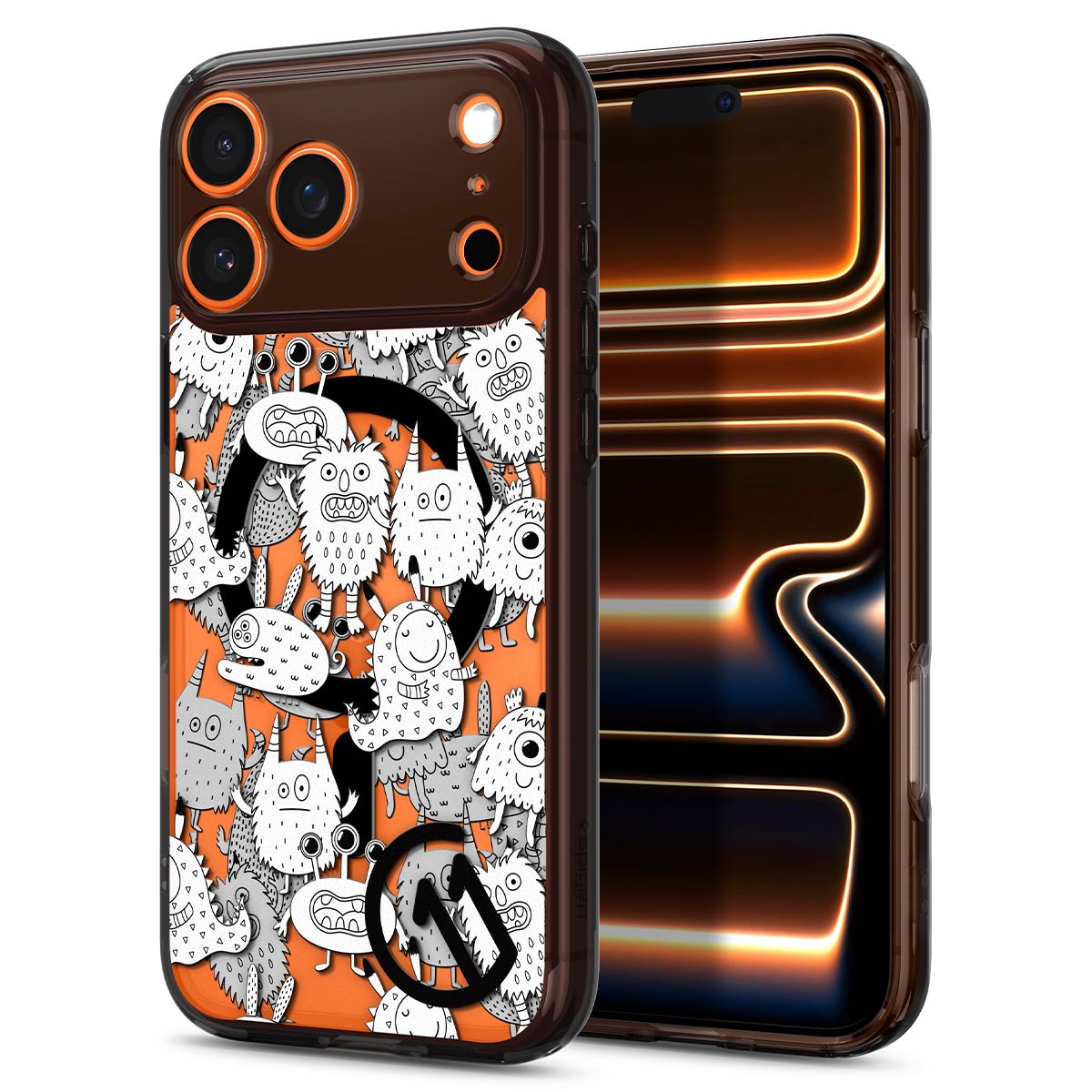 Spigen c11 Ultra Hybrid MagSafe, inkverse - iPhone 17 Pro (1)