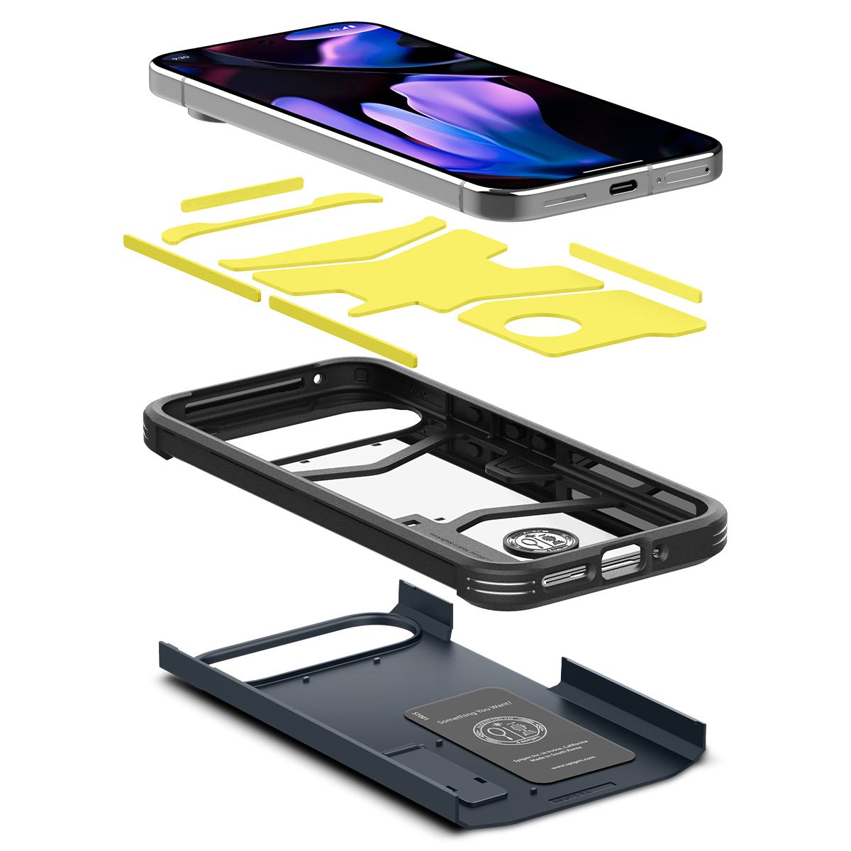 Spigen Tough Armor, metal slate - Google Pixel 9 Pro XL (6)