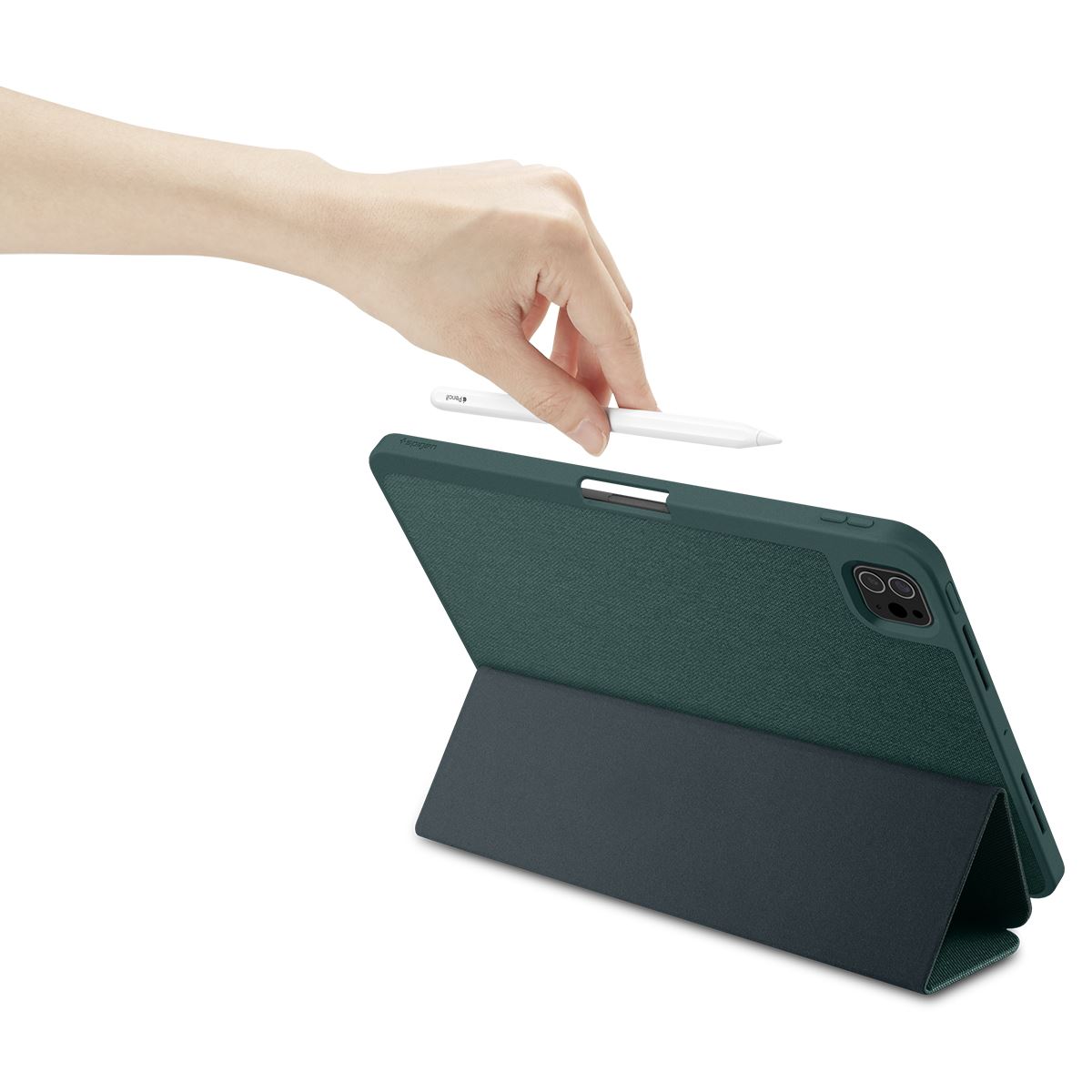 Spigen Urban Fit, midnight green - iPad Pro 11" 2024 (9)