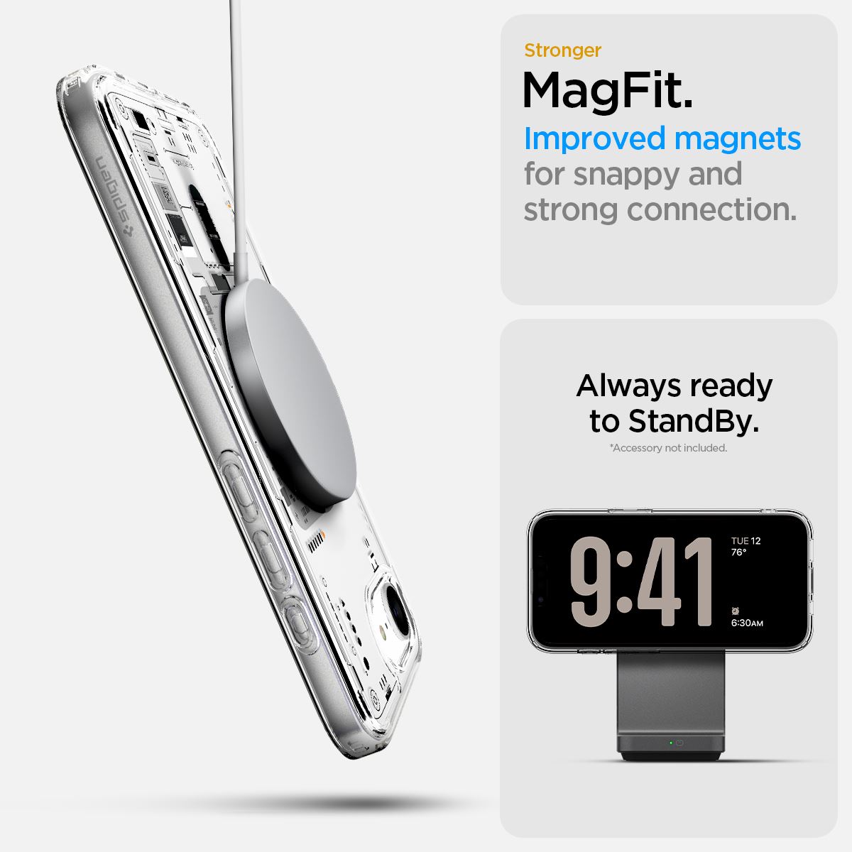 Spigen Ultra Hybrid MagSafe, neo one - iPhone 16e (14)
