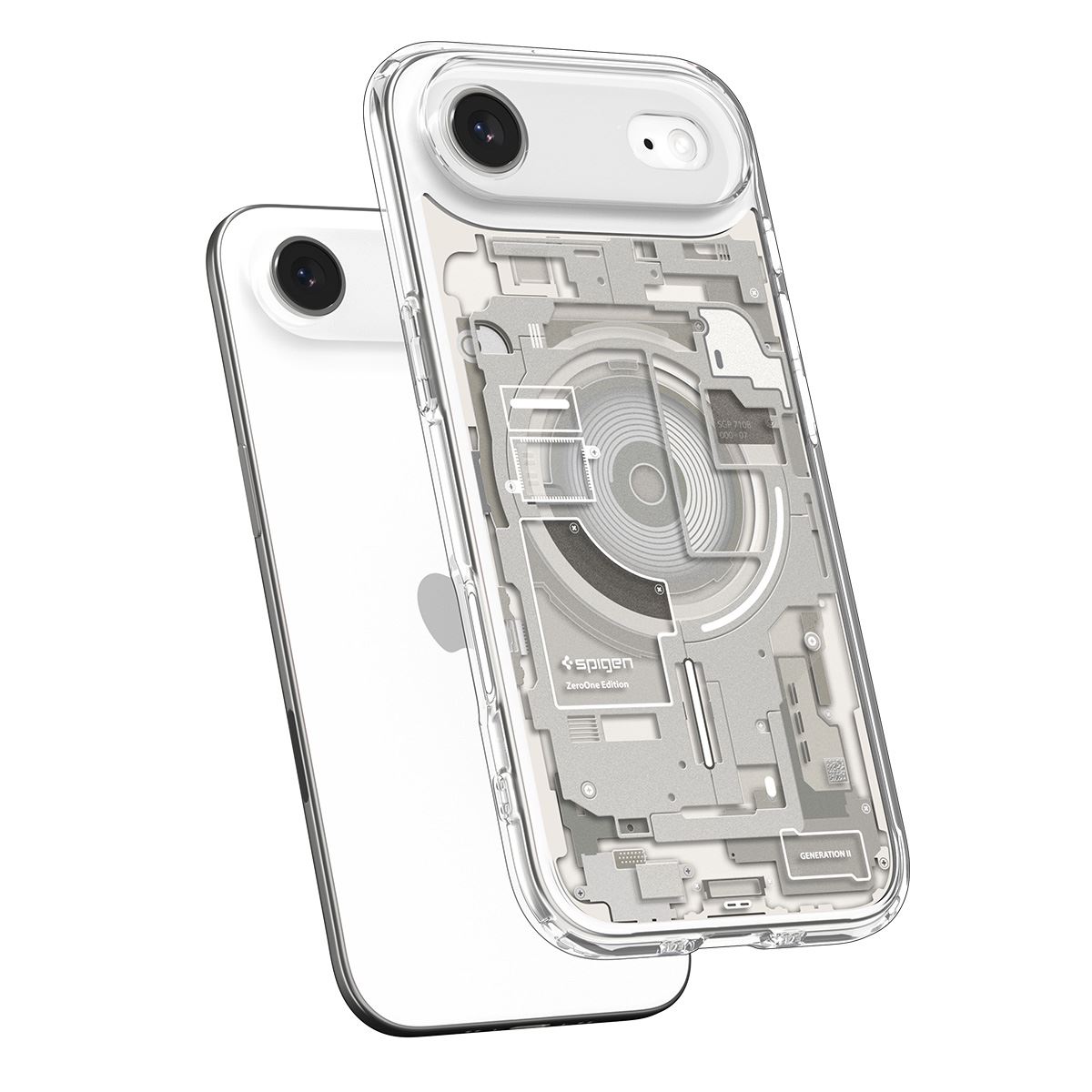 Spigen Ultra Hybrid MagSafe, zero one natural titanium - iPhone Air (5)