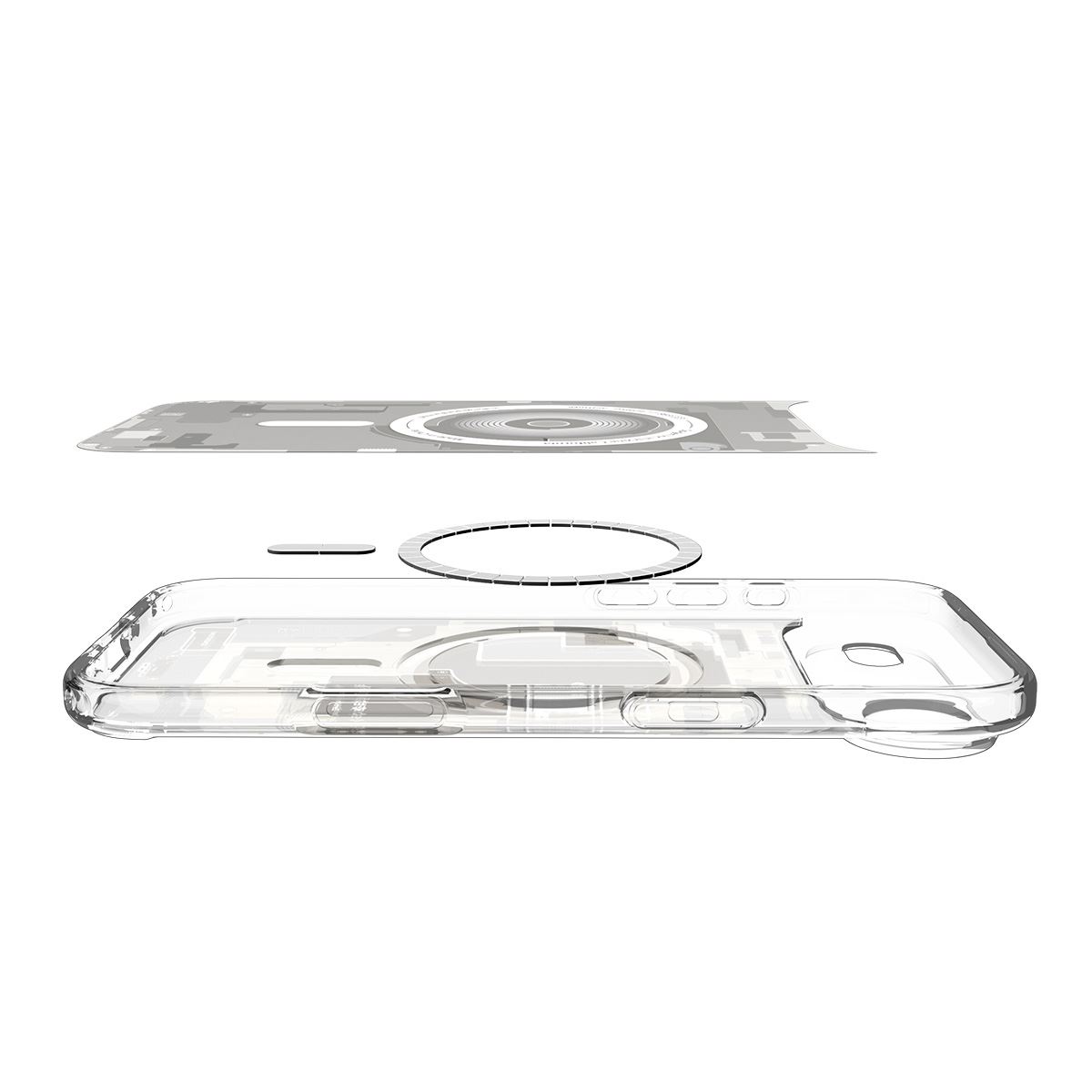 Spigen Ultra Hybrid MagSafe, zero one natural titanium - iPhone Air (7)