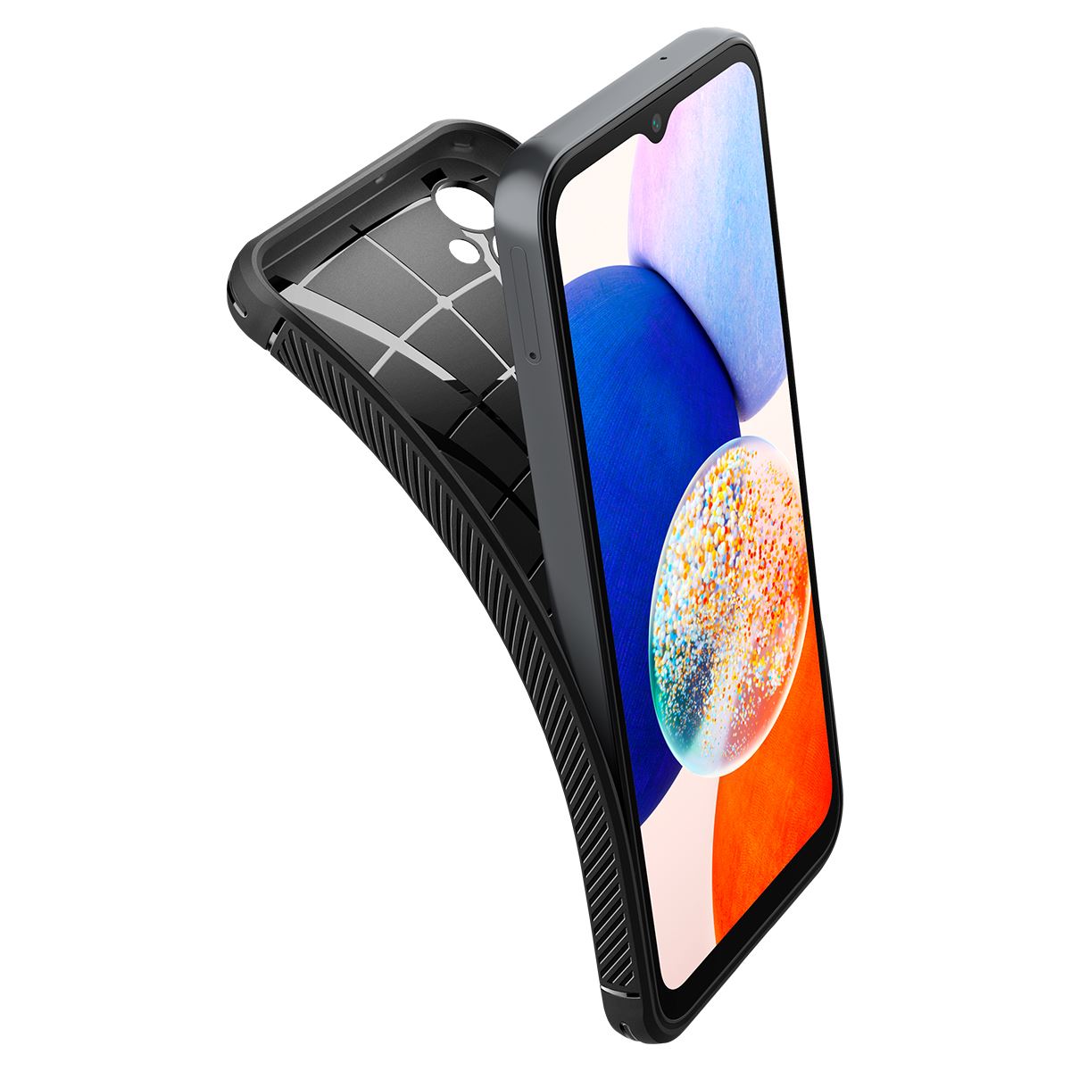 Spigen Rugged Armor, black - Samsung Galaxy A14 5G (8)