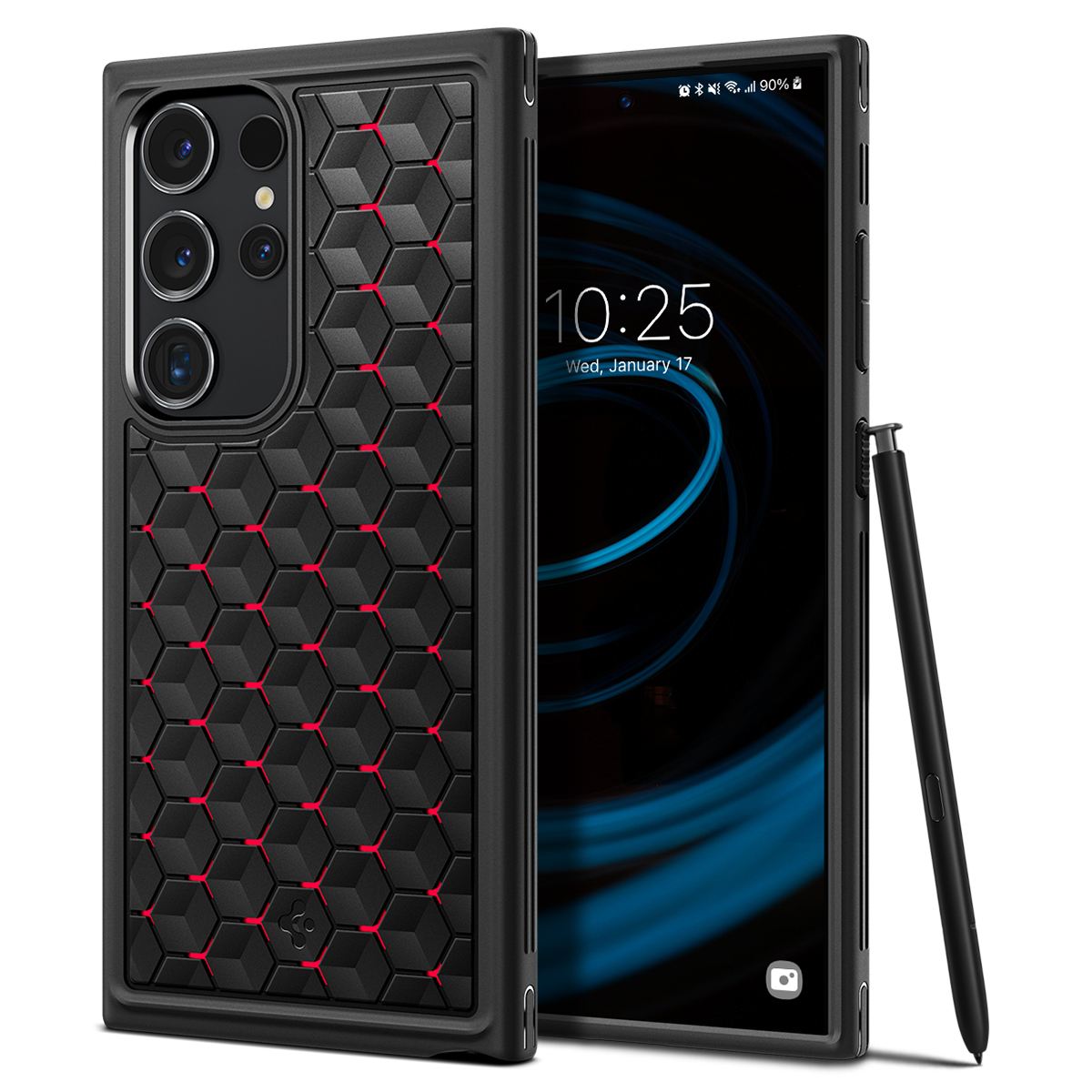 Spigen Cryo Armor, cryo red - Samsung Galaxy S24 Ultra (1)