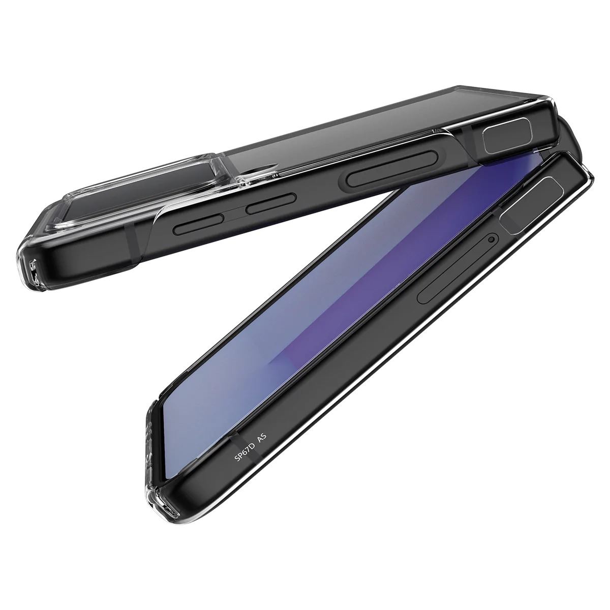 Spigen AirSkin, crystal clear - Samsung Galaxy Z Flip4 (4)