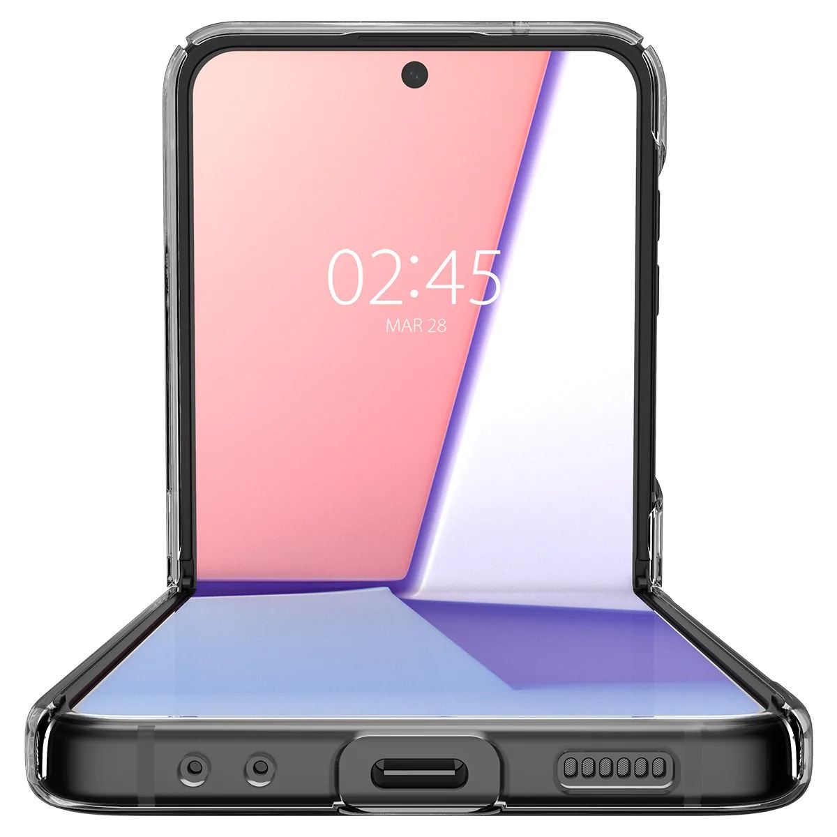 Spigen AirSkin, crystal clear - Samsung Galaxy Z Flip4 (6)