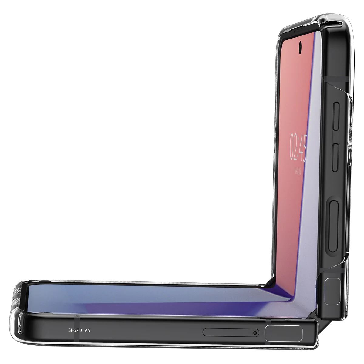 Spigen AirSkin, crystal clear - Samsung Galaxy Z Flip4 (7)