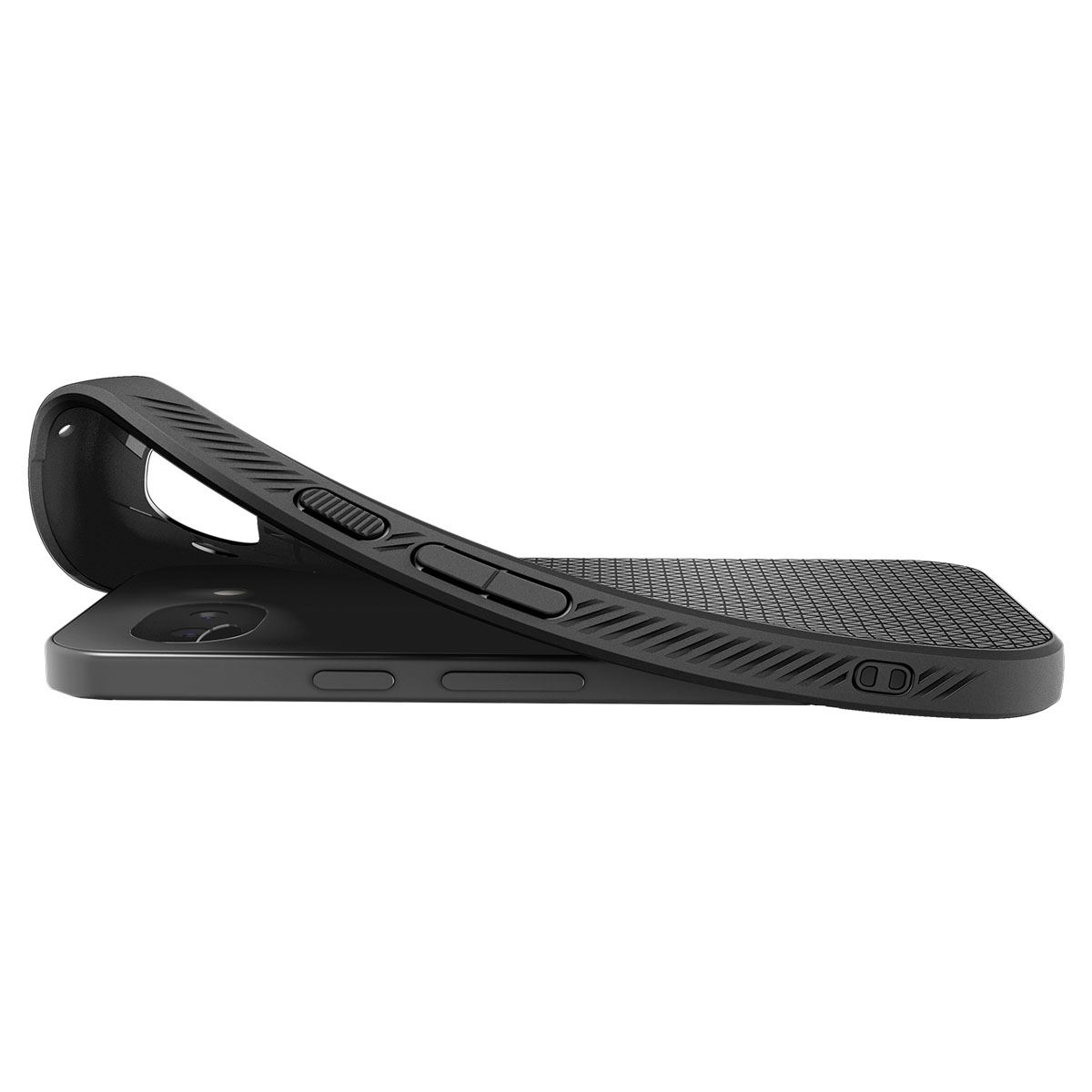 Spigen Liquid Air, matte black - Google Pixel 10a (10)