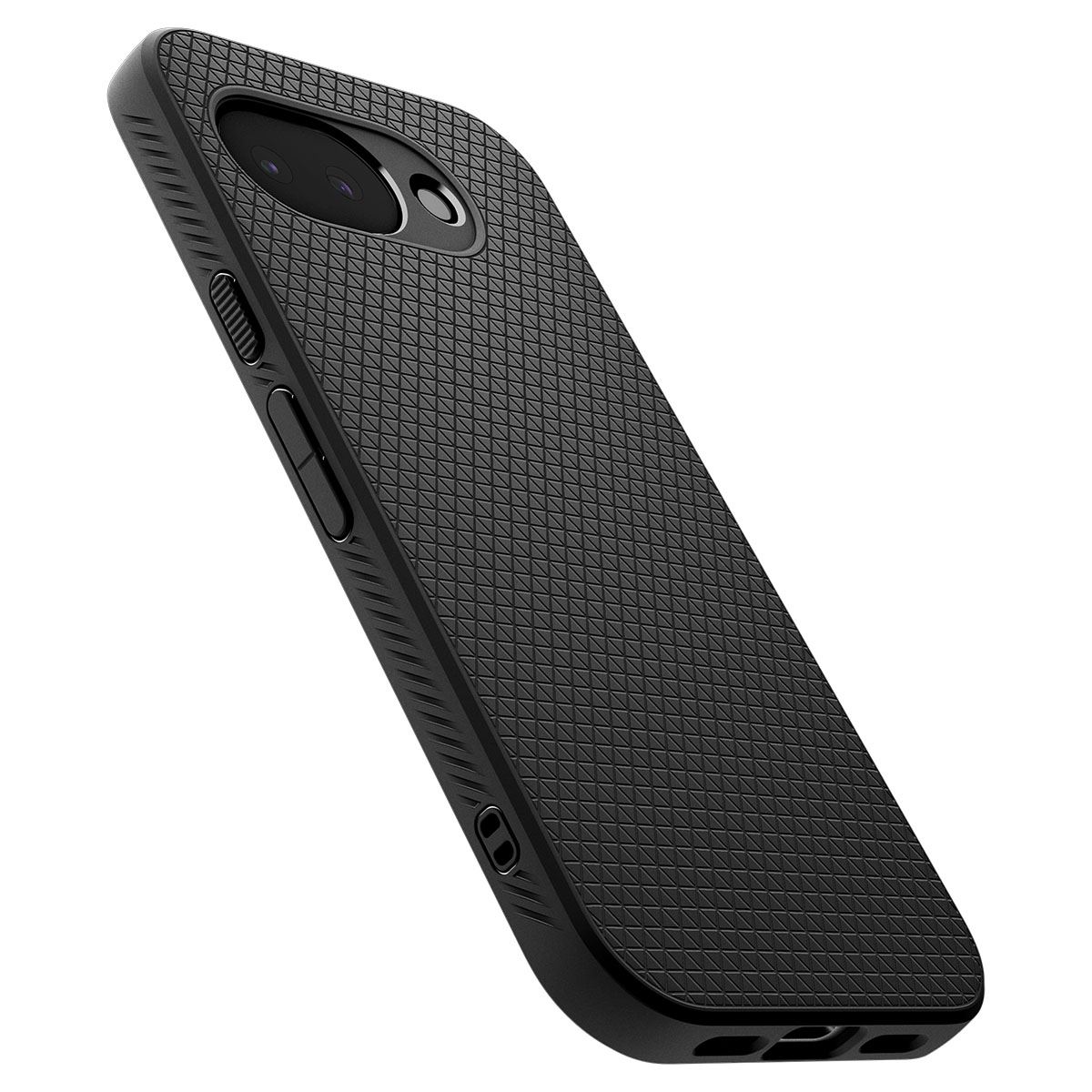 Spigen Liquid Air, matte black - Google Pixel 10a (8)