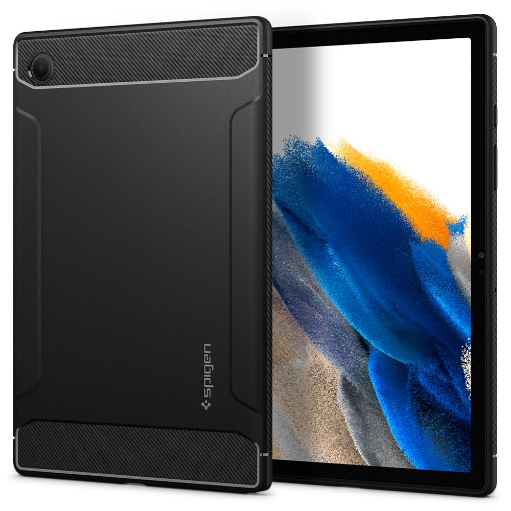 Spigen Rugged Armor, black - Samsung Galaxy Tab A8 (1)