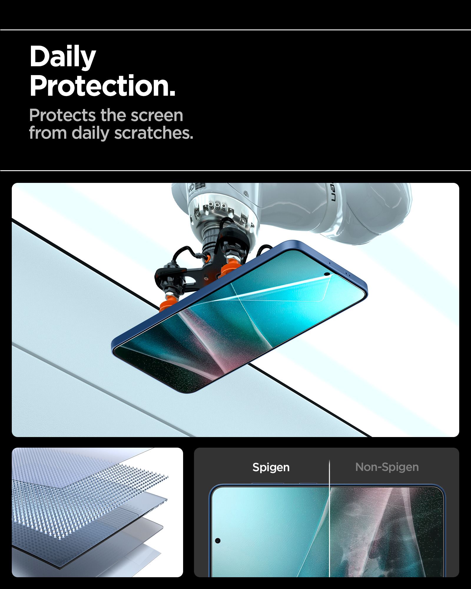 Spigen EliteShield EZ Fit HD 1 Pack - Samsung Galaxy S25+ (11)