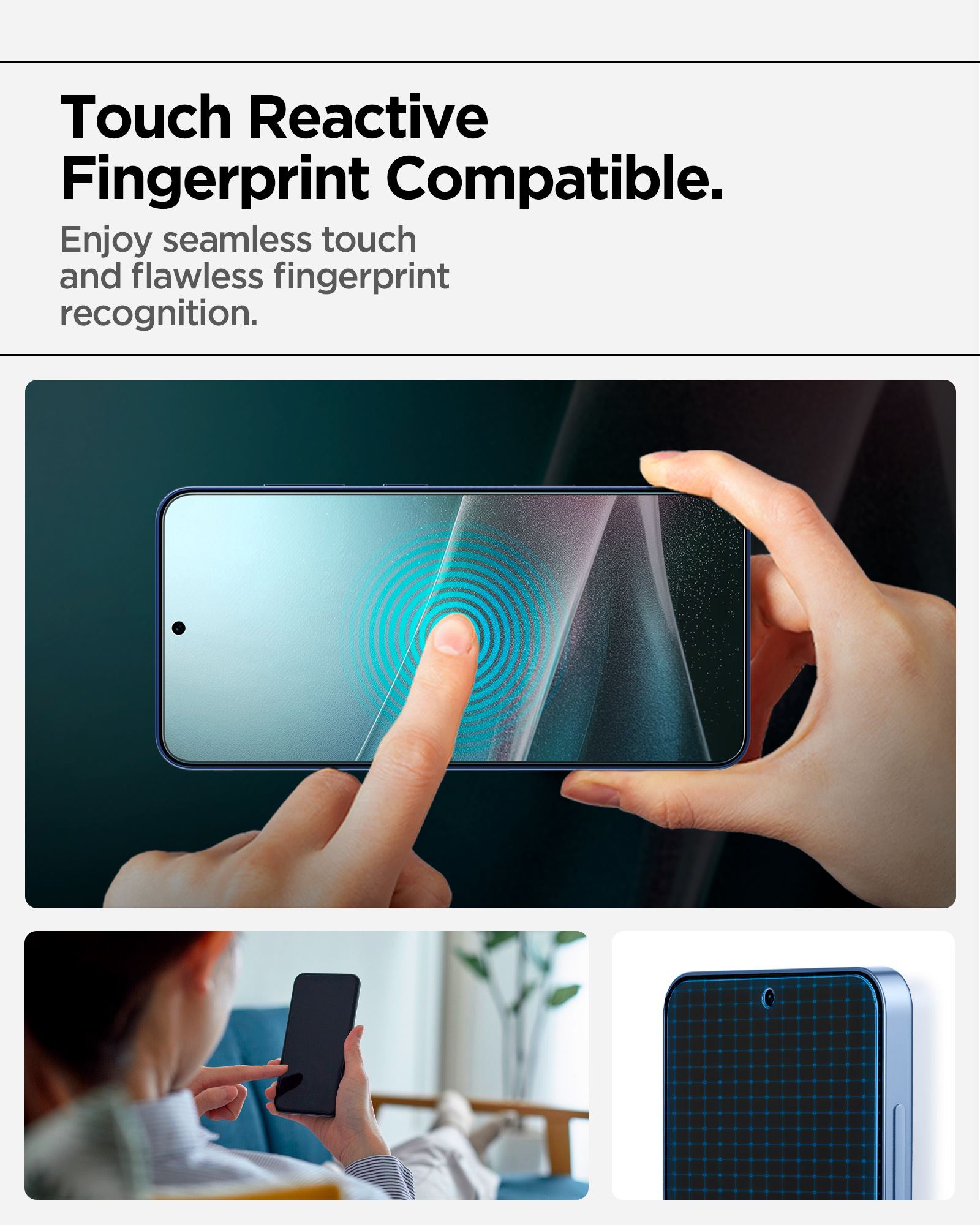 Spigen EliteShield EZ Fit HD 1 Pack - Samsung Galaxy S25+ (9)