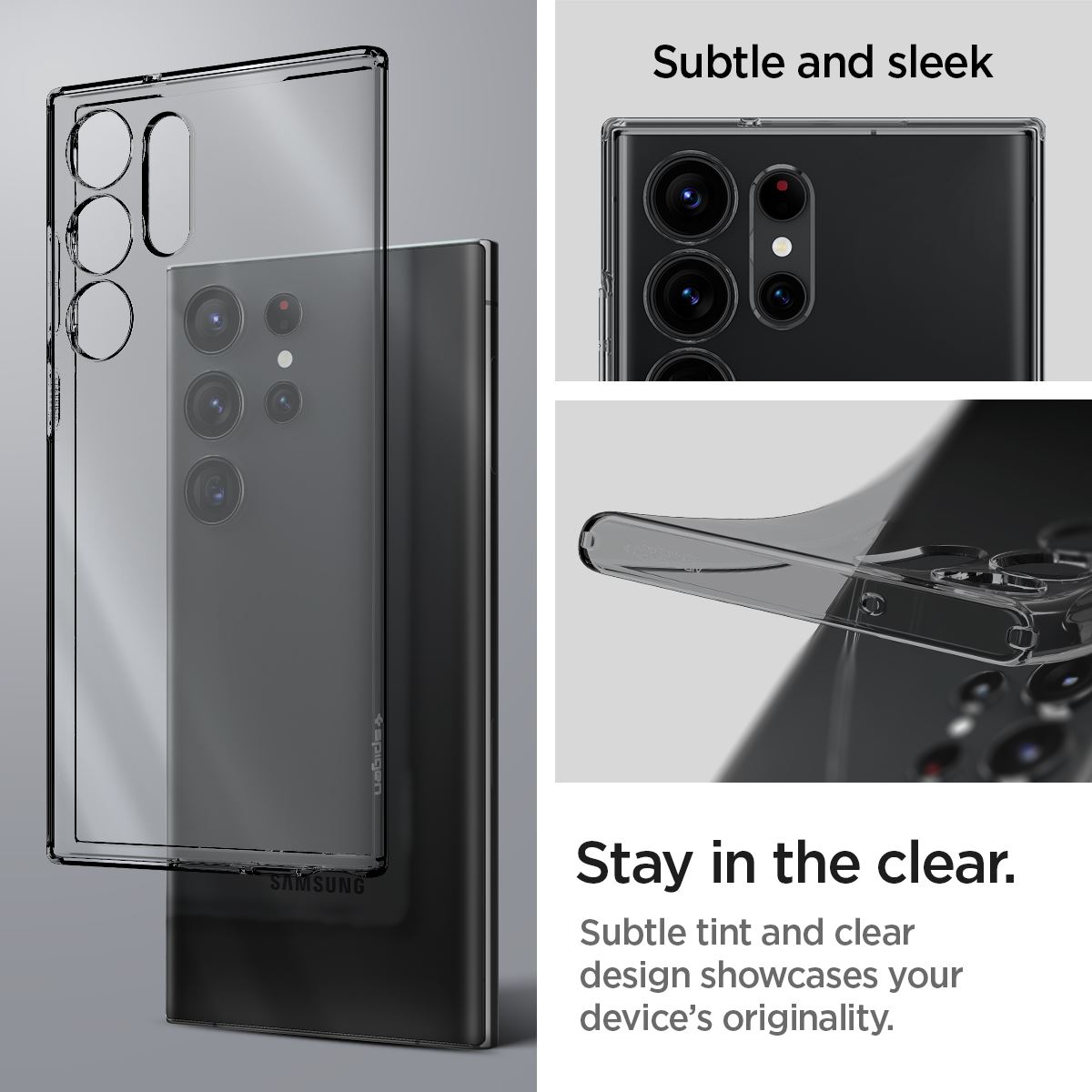 Spigen Liquid Crystal, space - Samsung Galaxy S23 Ultra (15)