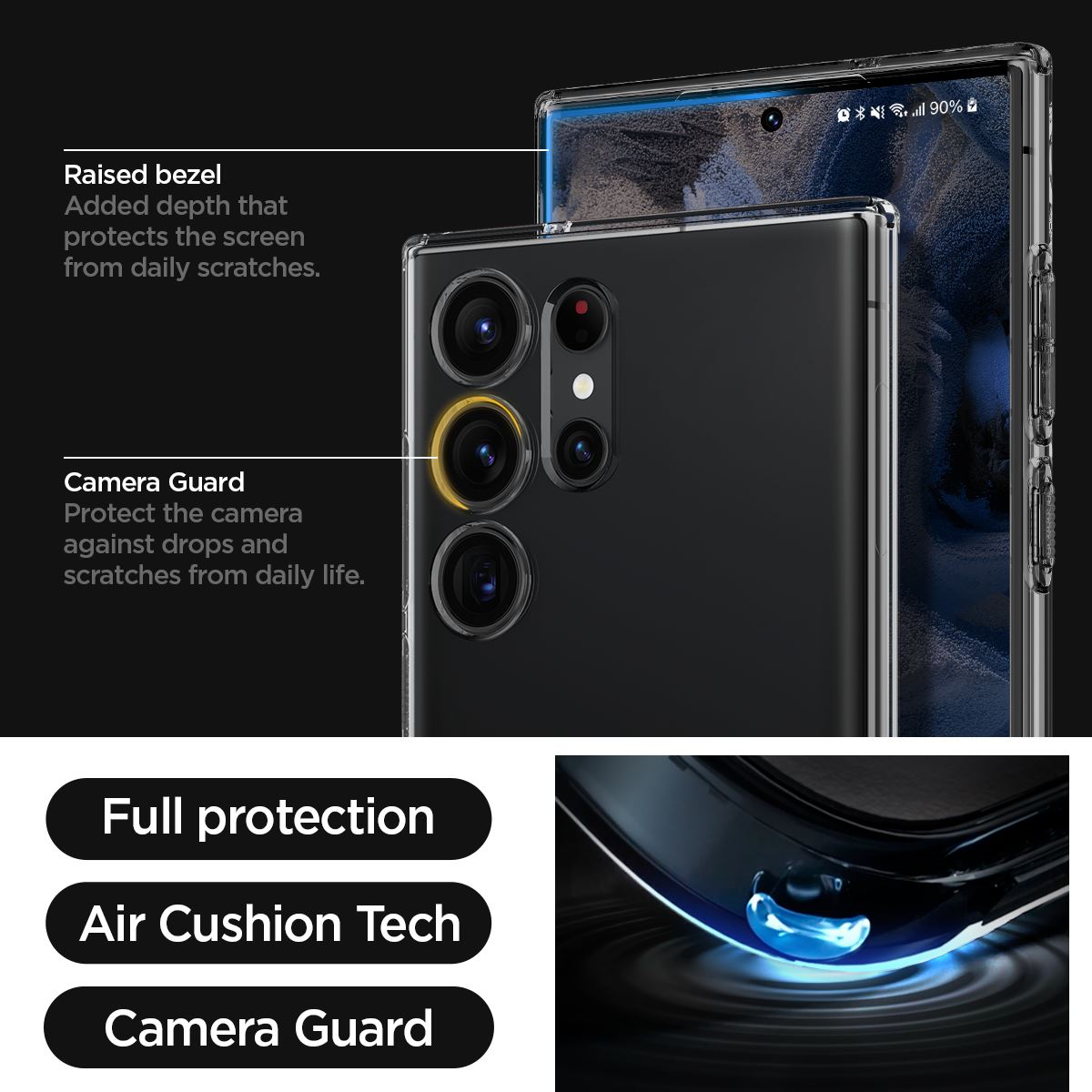 Spigen Liquid Crystal, space - Samsung Galaxy S23 Ultra (16)