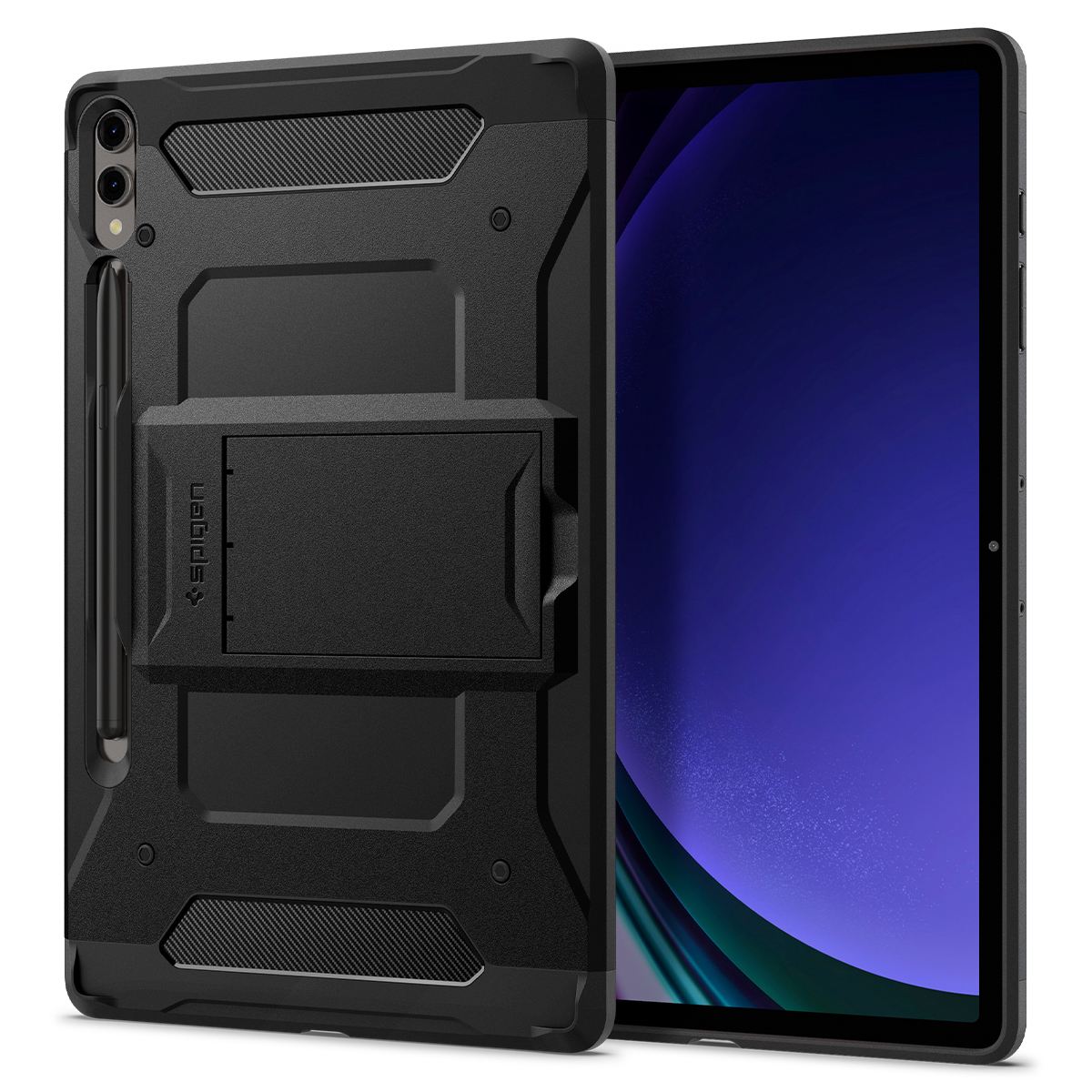 Spigen Tough Armor Pro, black - Samsung Galaxy Tab S10/S9+ (1)