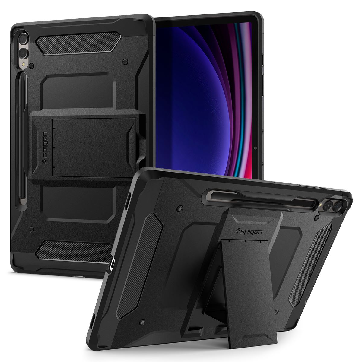 Spigen Tough Armor Pro, black - Samsung Galaxy Tab S10/S9+ (5)