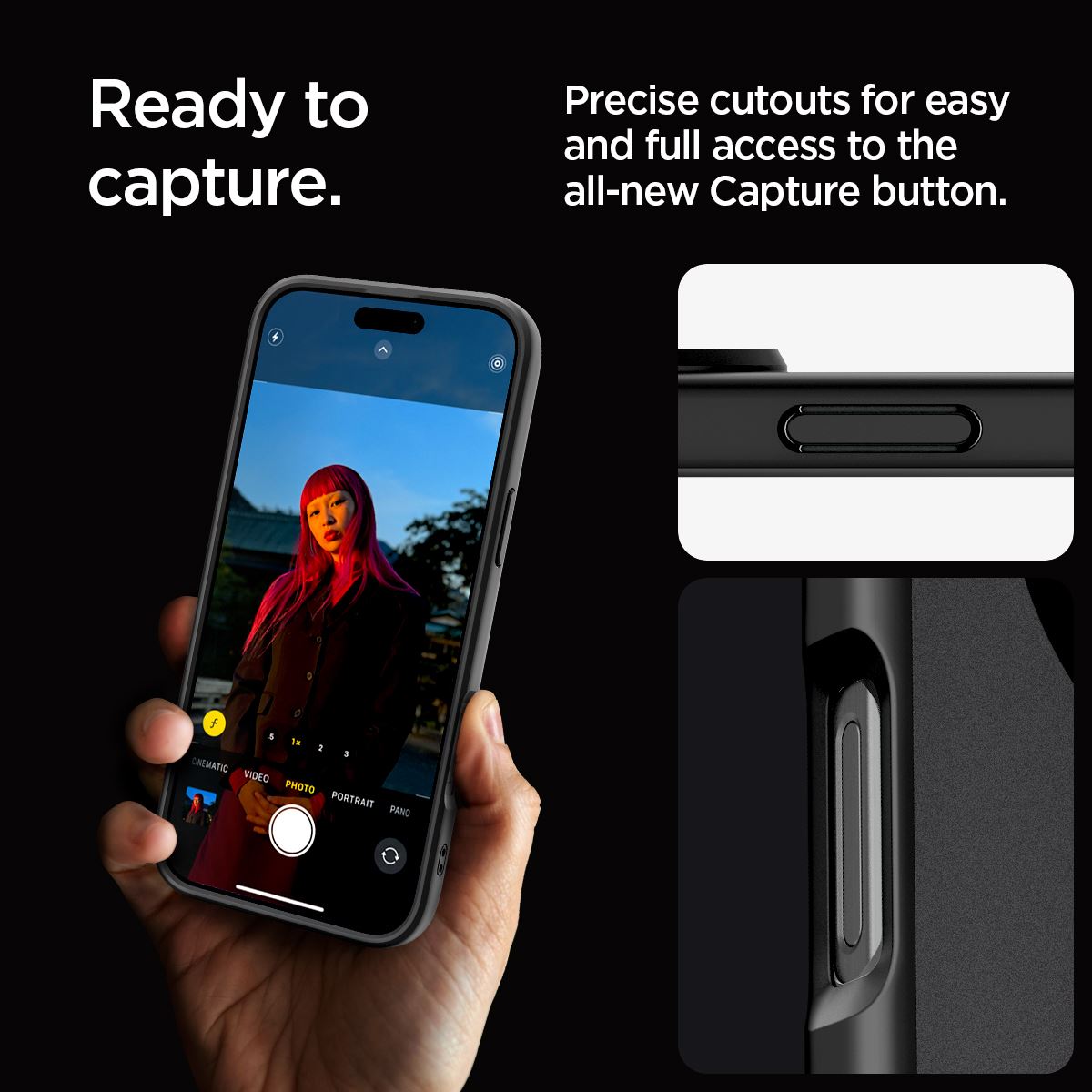 Spigen Ultra Hybrid MagSafe, frost black - iPhone 16 Pro (10)