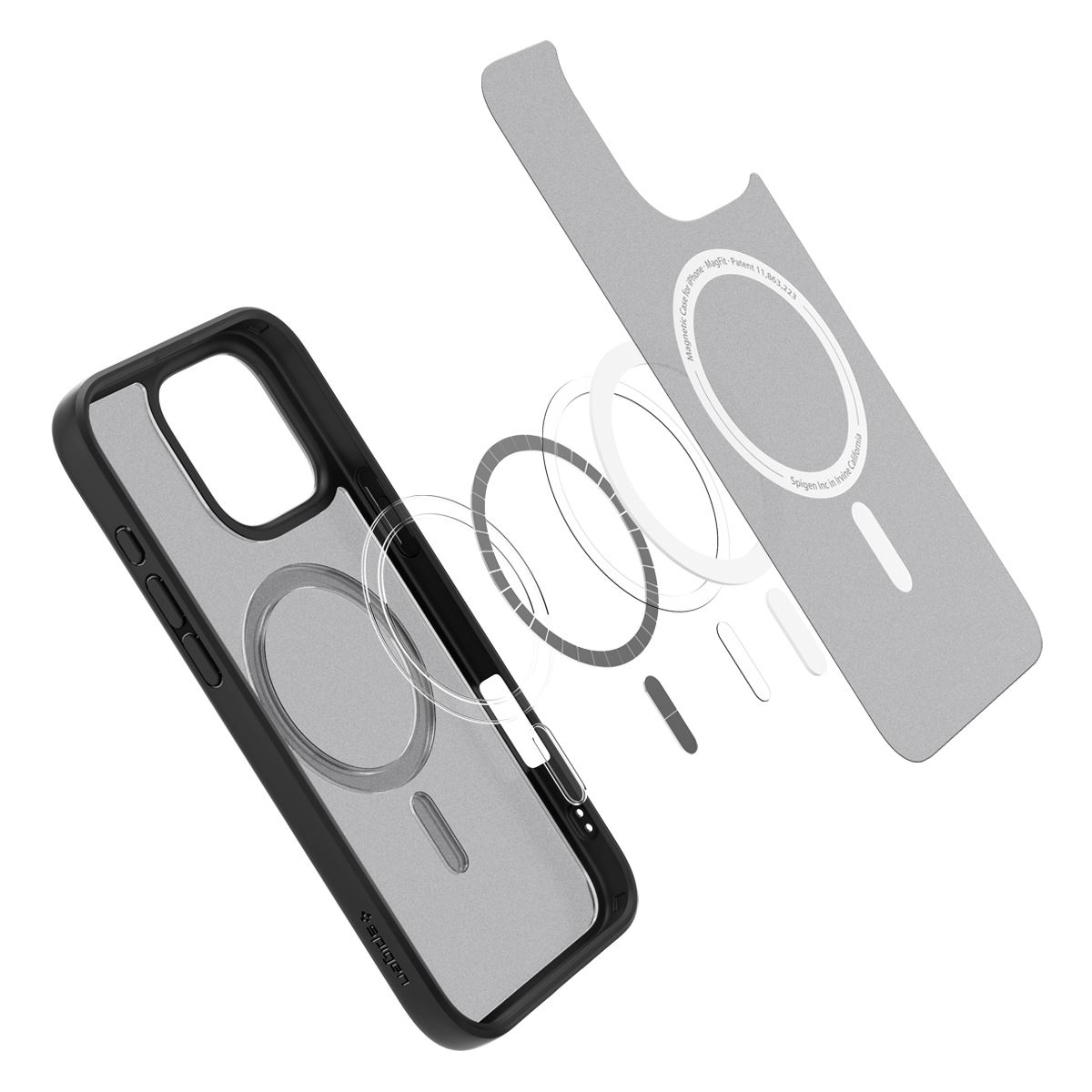 Spigen Ultra Hybrid MagSafe, frost black - iPhone 16 Pro (4)