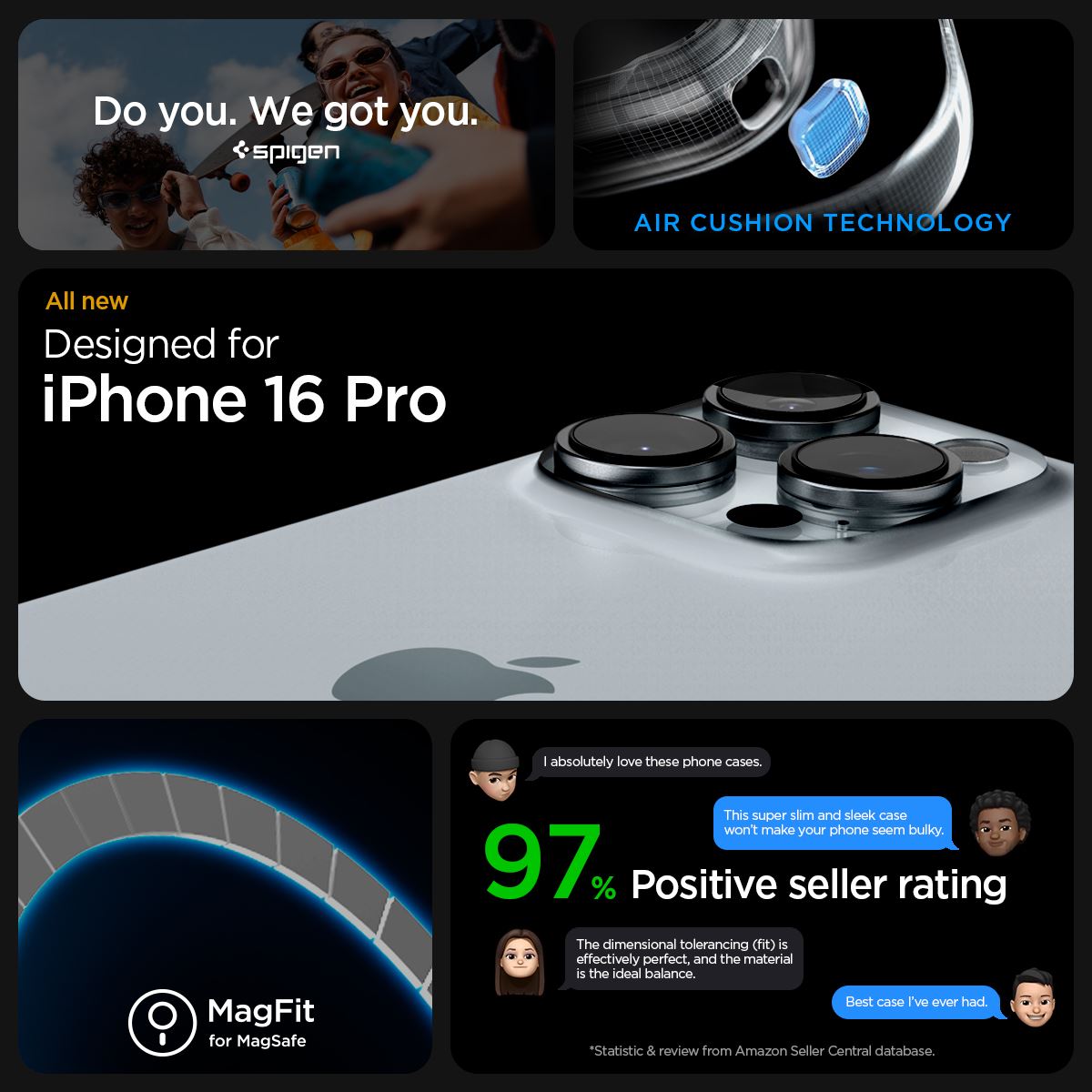 Spigen Ultra Hybrid MagSafe, frost black - iPhone 16 Pro (5)