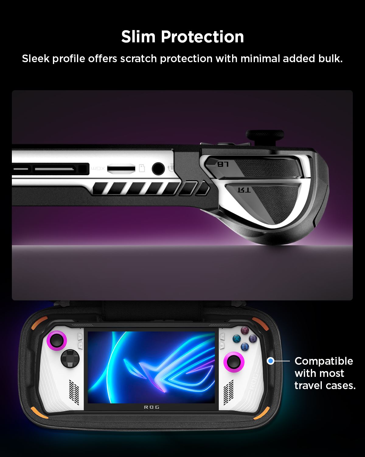 Spigen Rugged Armor, black - Asus ROG Ally 2023 (18)