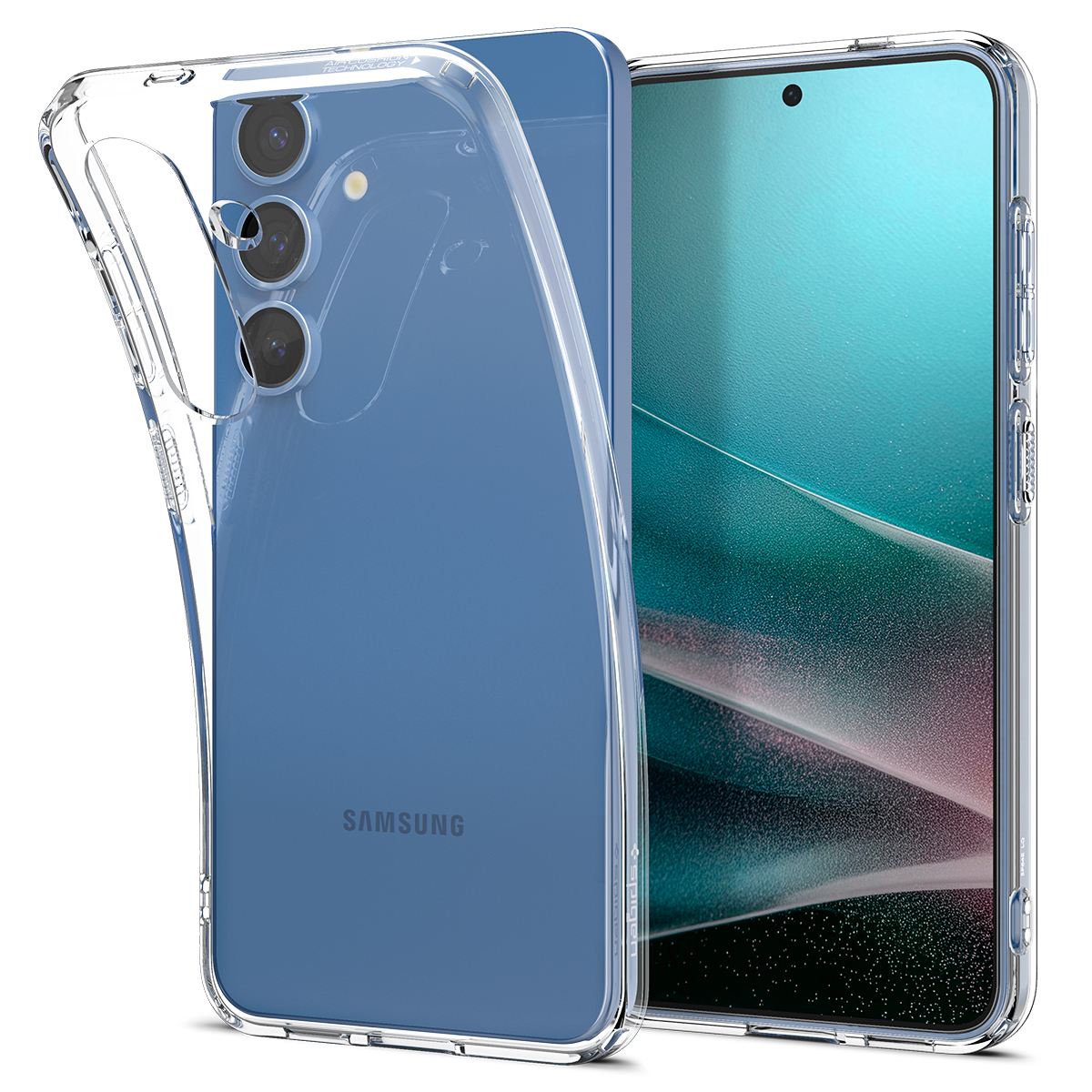 Spigen Liquid Crystal, crystal clear - Samsung Galaxy S25+ (1)
