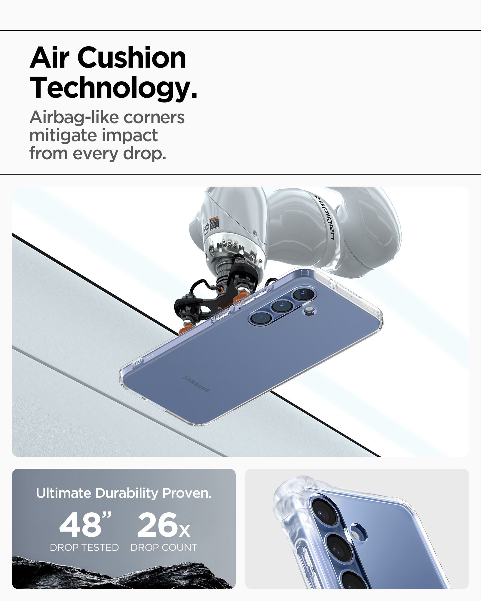 Spigen Liquid Crystal, crystal clear - Samsung Galaxy S25+ (15)