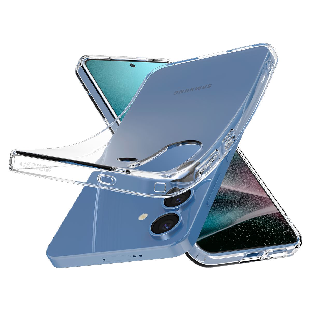 Spigen Liquid Crystal, crystal clear - Samsung Galaxy S25+ (6)