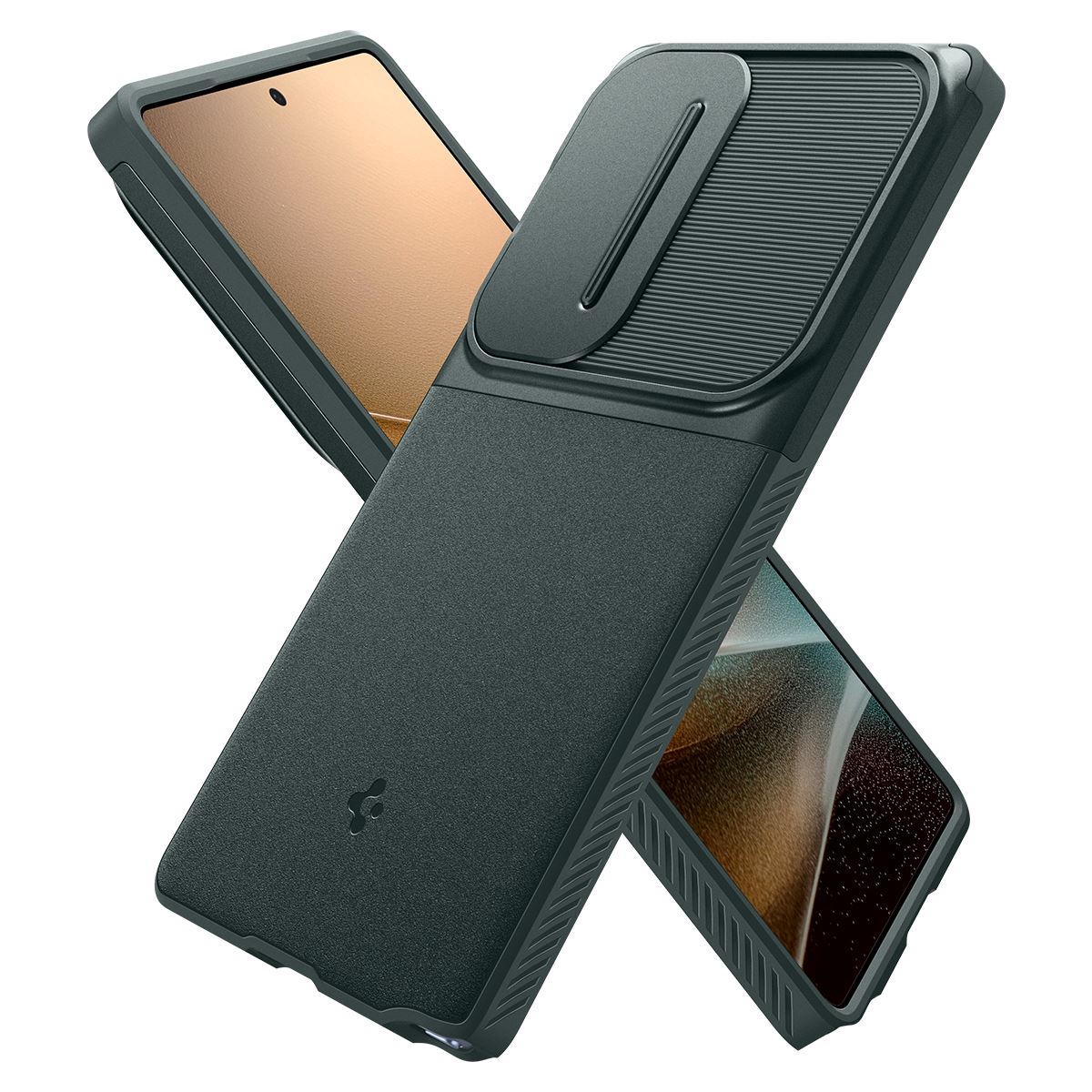 Spigen Optik Armor, abyss green - Samsung Galaxy S25 Ultra (10)