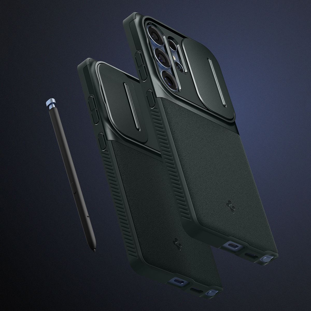 Spigen Optik Armor, abyss green - Samsung Galaxy S25 Ultra (12)