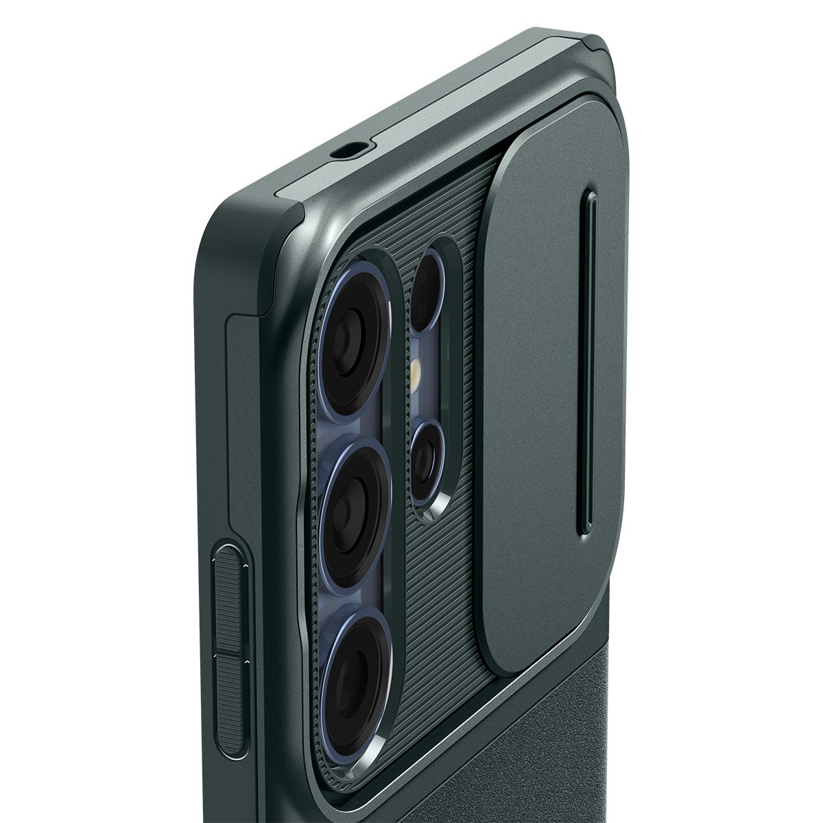 Spigen Optik Armor, abyss green - Samsung Galaxy S25 Ultra (6)