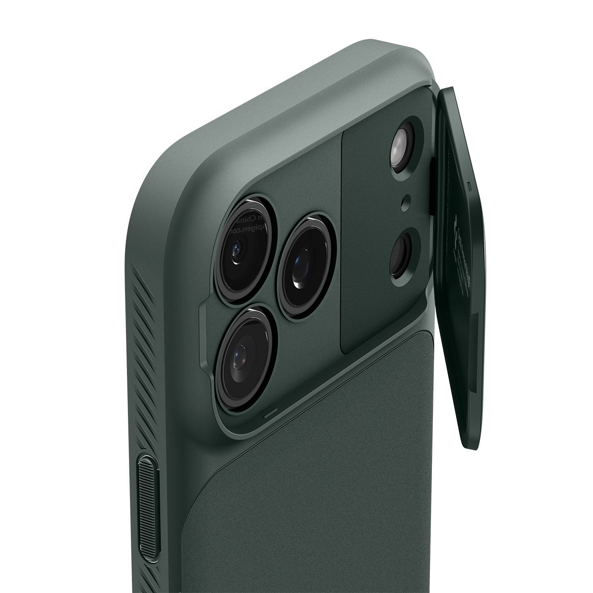 Spigen Optik Armor MagSafe, abyss green - iPhone 17 Pro (6)