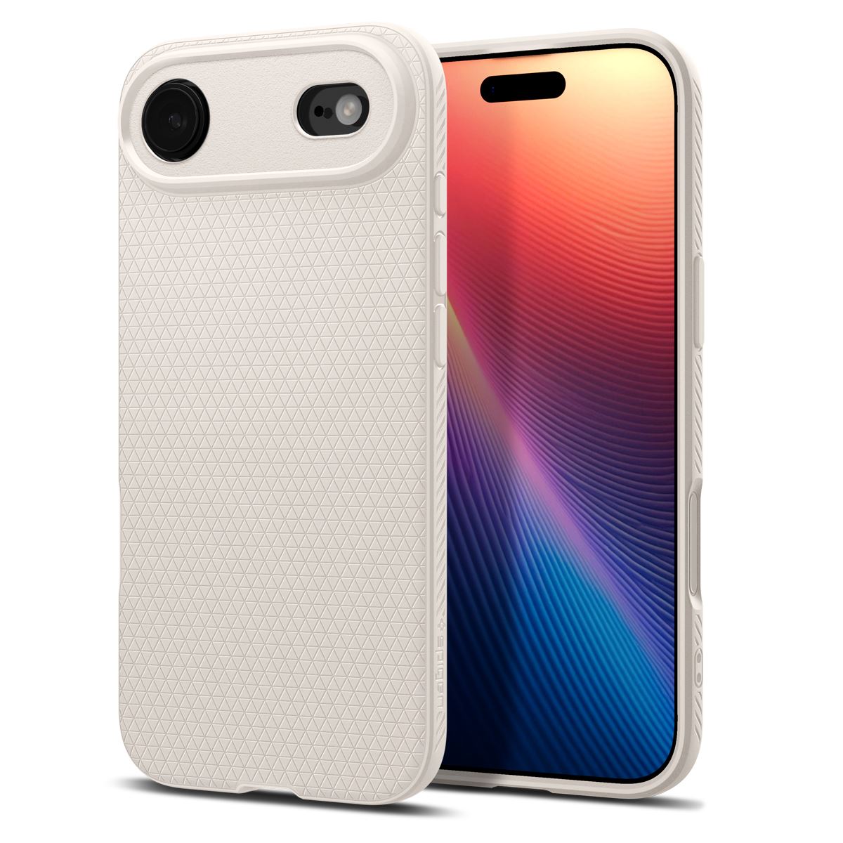 Spigen Liquid Air, natural titanium - iPhone Air (1)
