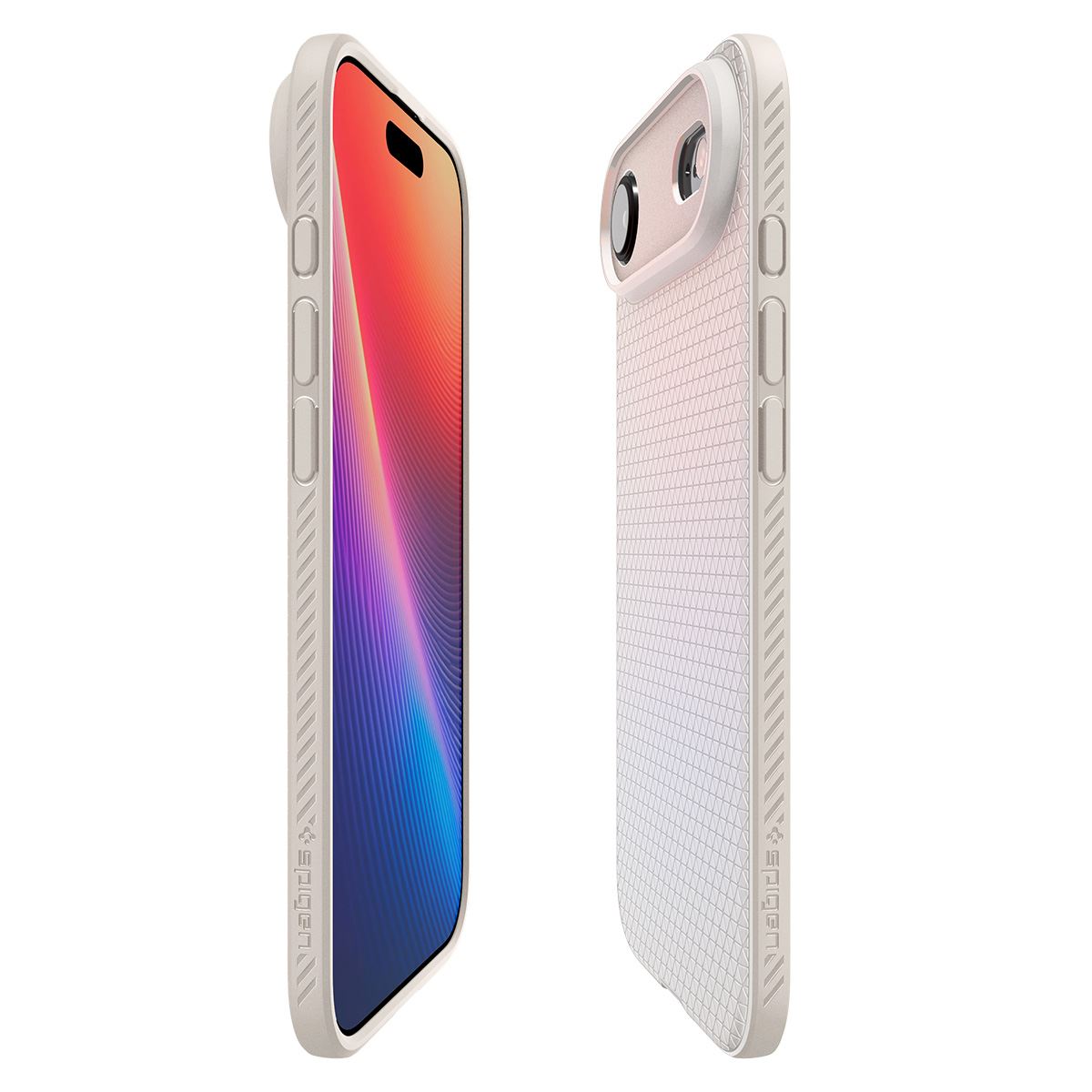 Spigen Liquid Air, natural titanium - iPhone Air (7)