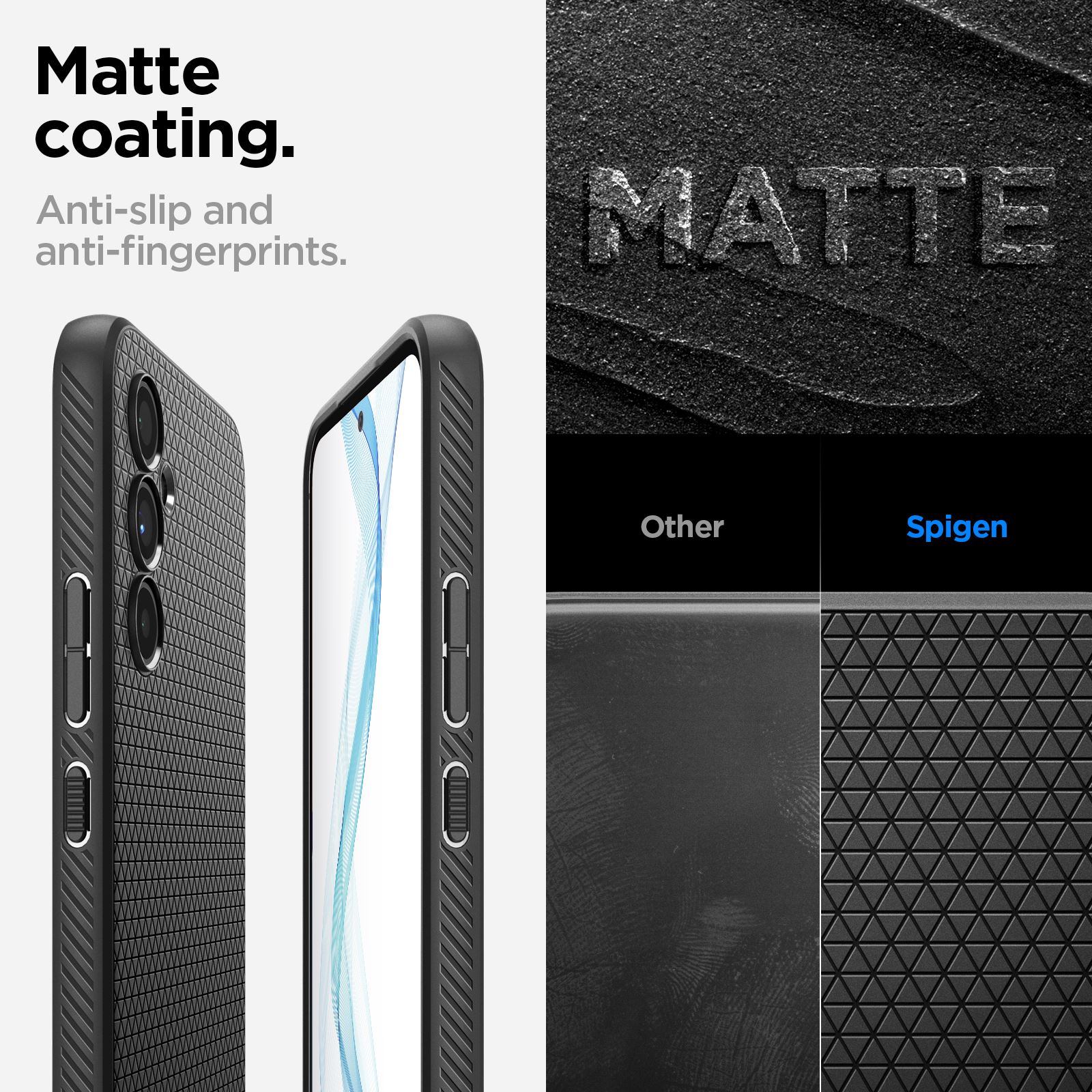 Spigen Liquid Air, black - Samsung Galaxy A54 5G (15)