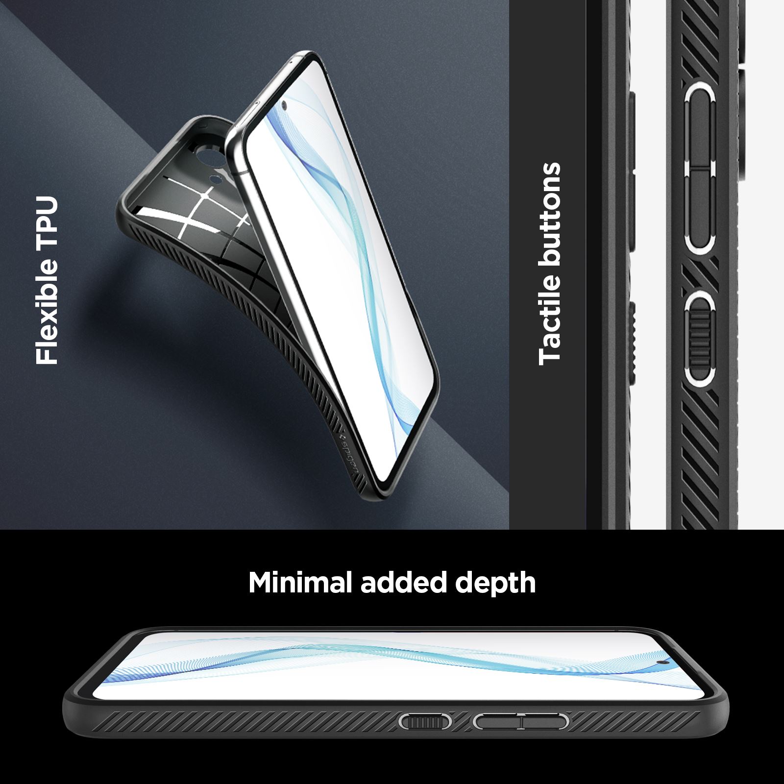 Spigen Liquid Air, black - Samsung Galaxy A54 5G (17)