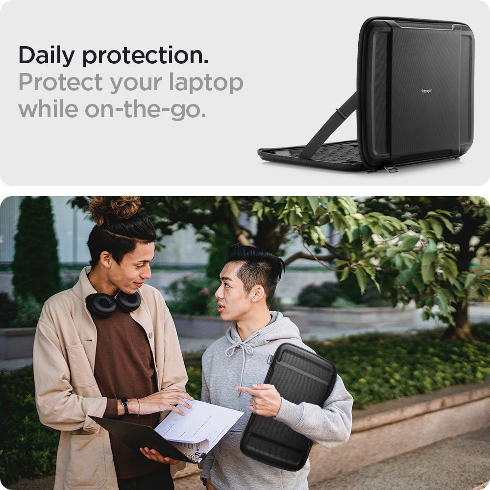 Spigen Rugged Armor Pro, black - MacBook Pro 14" M4 2024/M3 2023/M2 2023/M1 2021 (11)