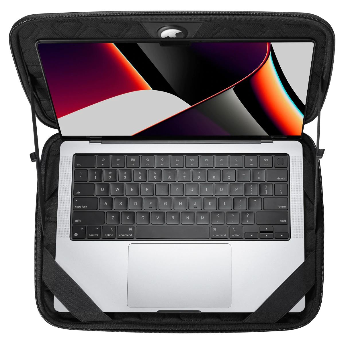 Spigen Rugged Armor Pro, black - MacBook Pro 14" M4 2024/M3 2023/M2 2023/M1 2021 (3)