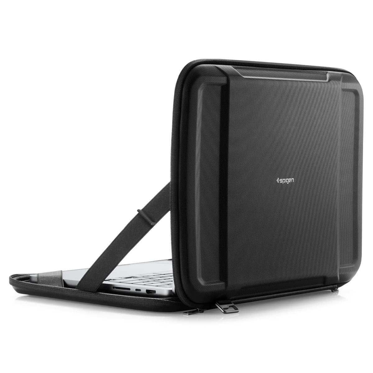 Spigen Rugged Armor Pro, black - MacBook Pro 14" M4 2024/M3 2023/M2 2023/M1 2021 (6)
