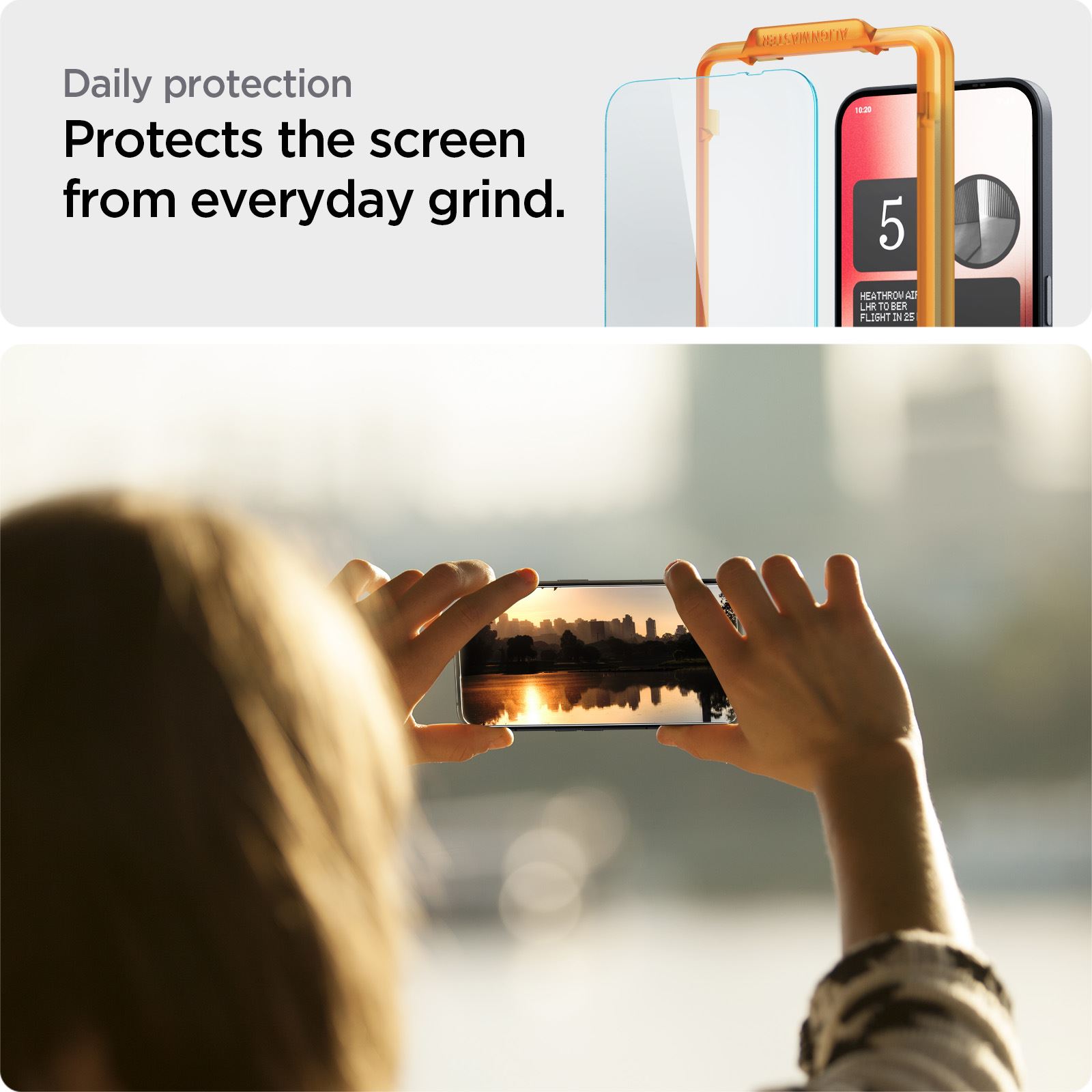Spigen Glass tR AlignMaster 2 Pack - Nothing Phone (2a) Plus/(2a) (10)