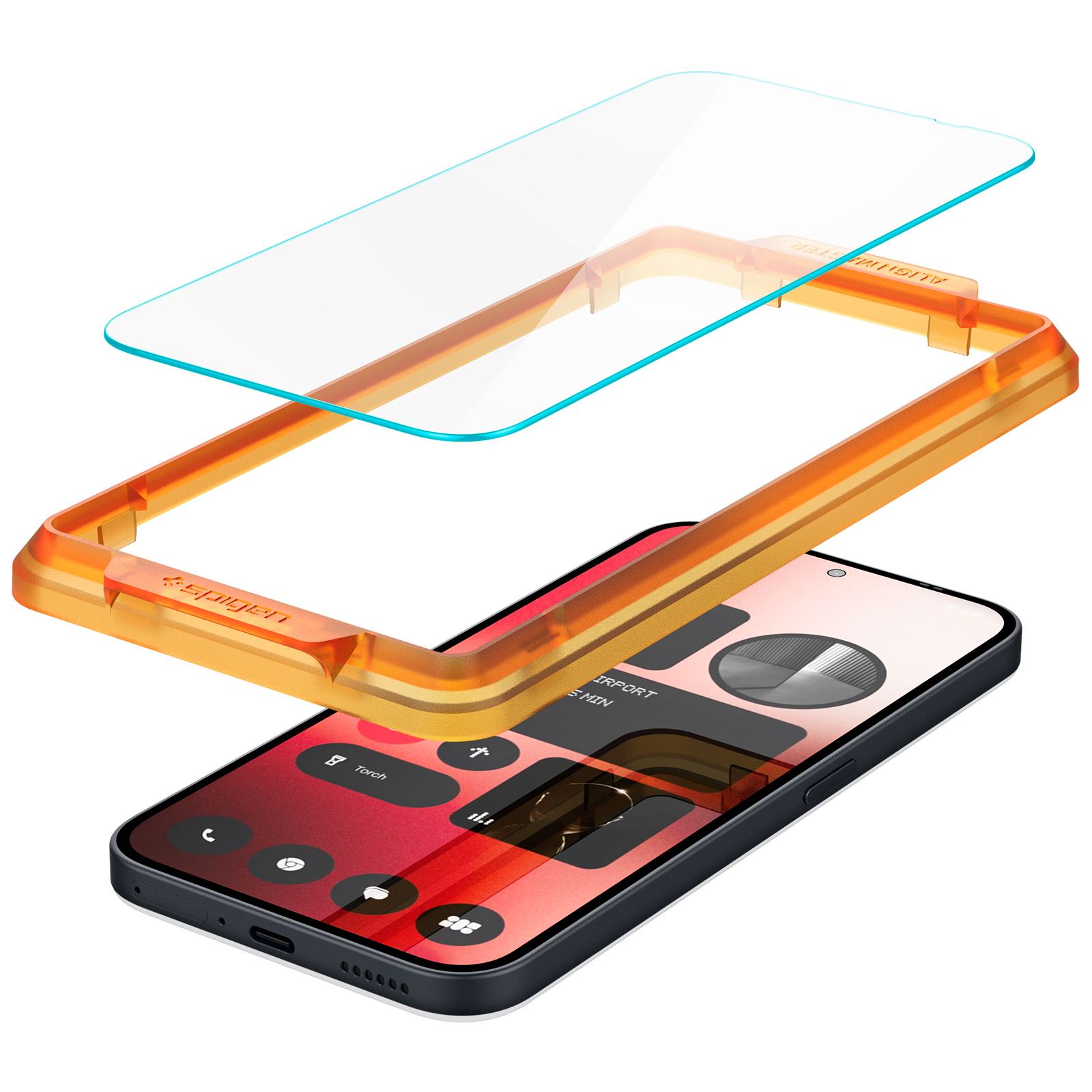 Spigen Glass tR AlignMaster 2 Pack - Nothing Phone (2a) Plus/(2a) (5)