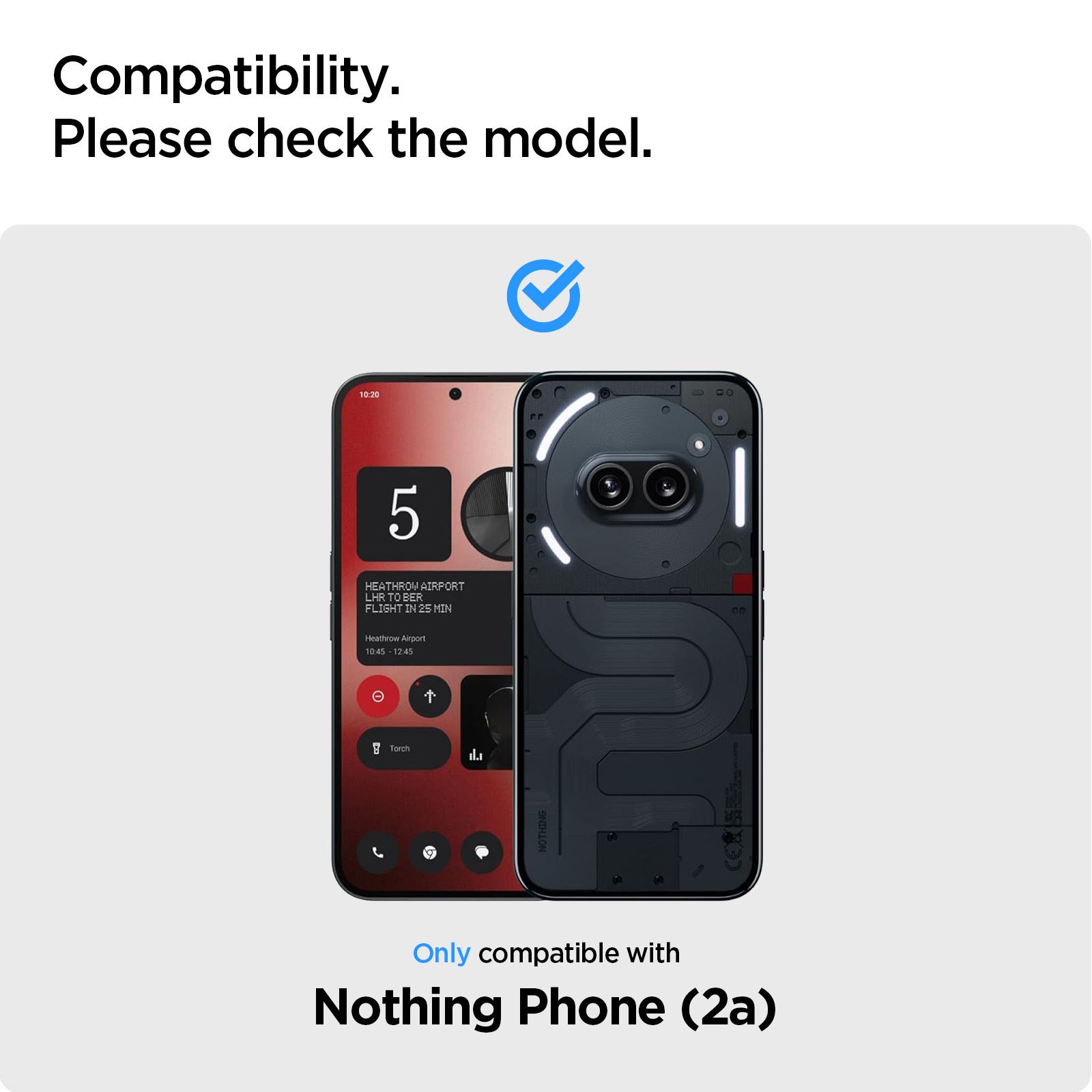 Spigen Glass tR AlignMaster 2 Pack - Nothing Phone (2a) Plus/(2a) (6)