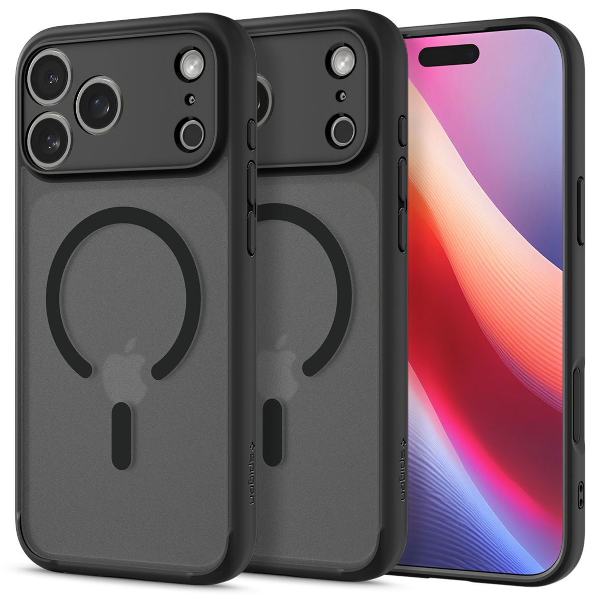 Spigen Ultra Hybrid MagSafe, frost black - iPhone 17 Pro