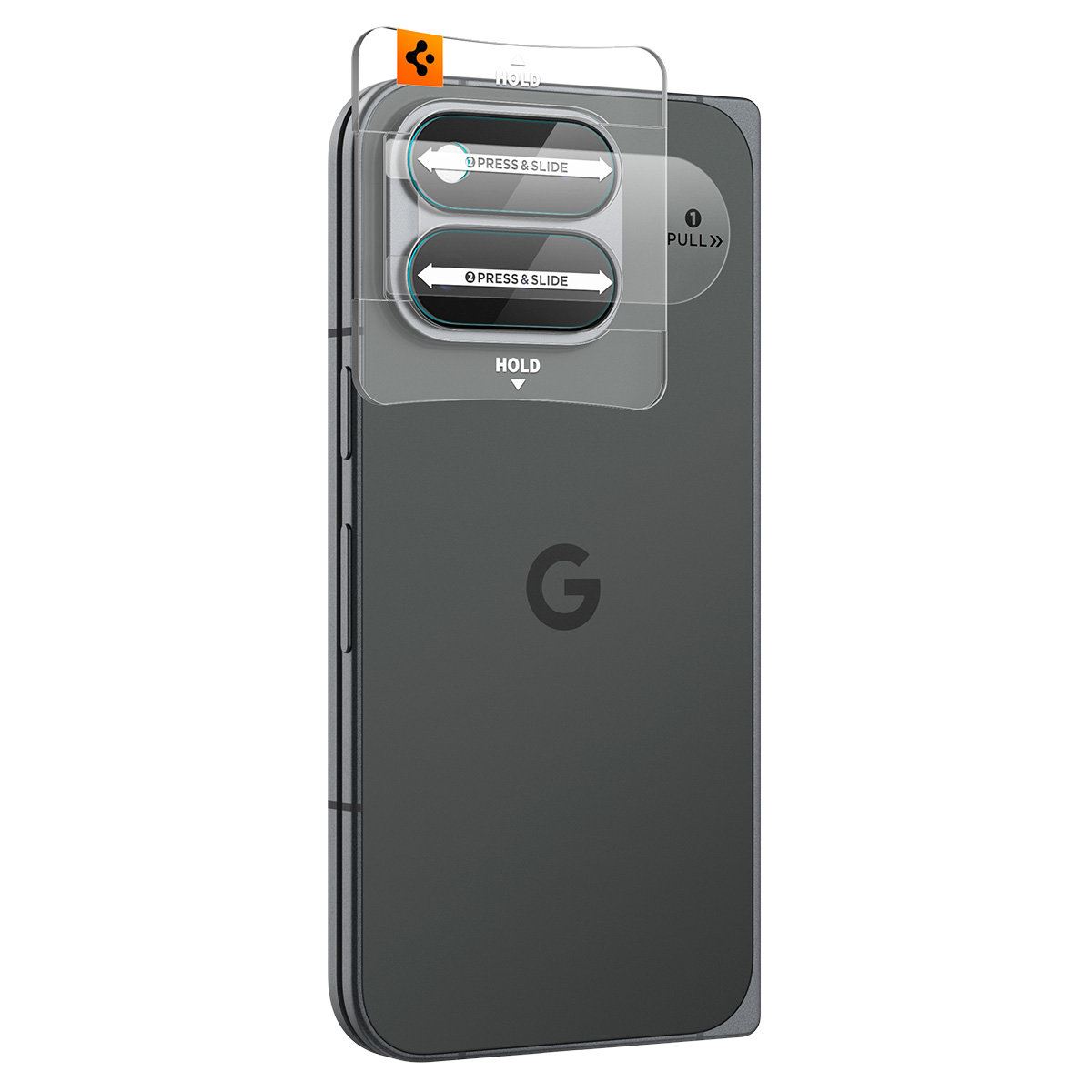 Spigen Glass tR EZ Fit Optik Pro 2 Pack, crystal clear - Google Pixel 11 Pro Fold (4)