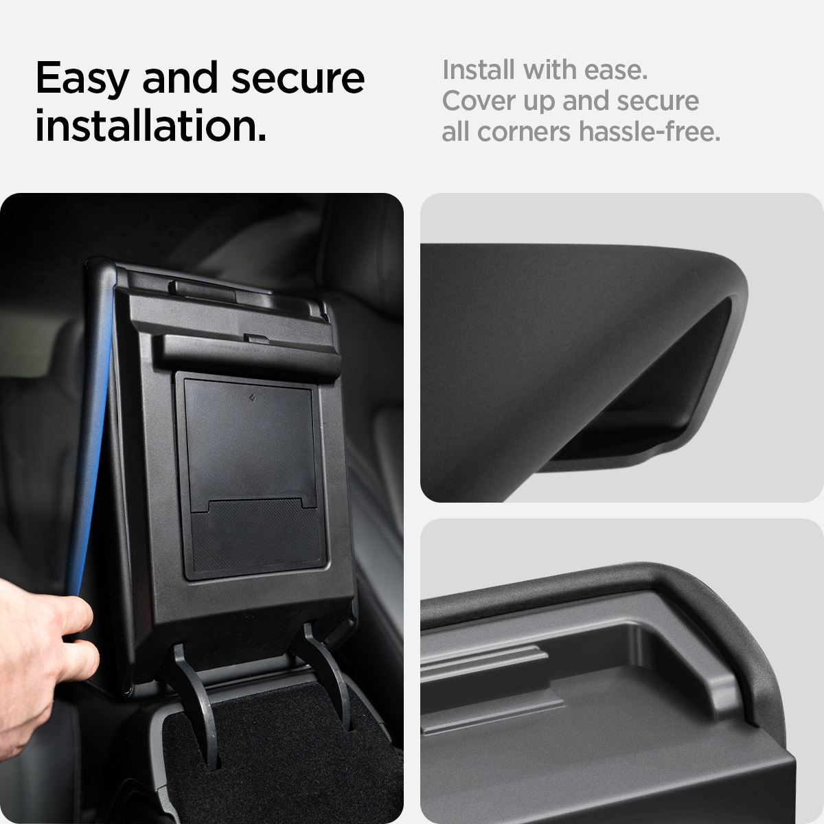 Spigen Tesla Armrest Cushion, black - Tesla Model Y/3 (13)