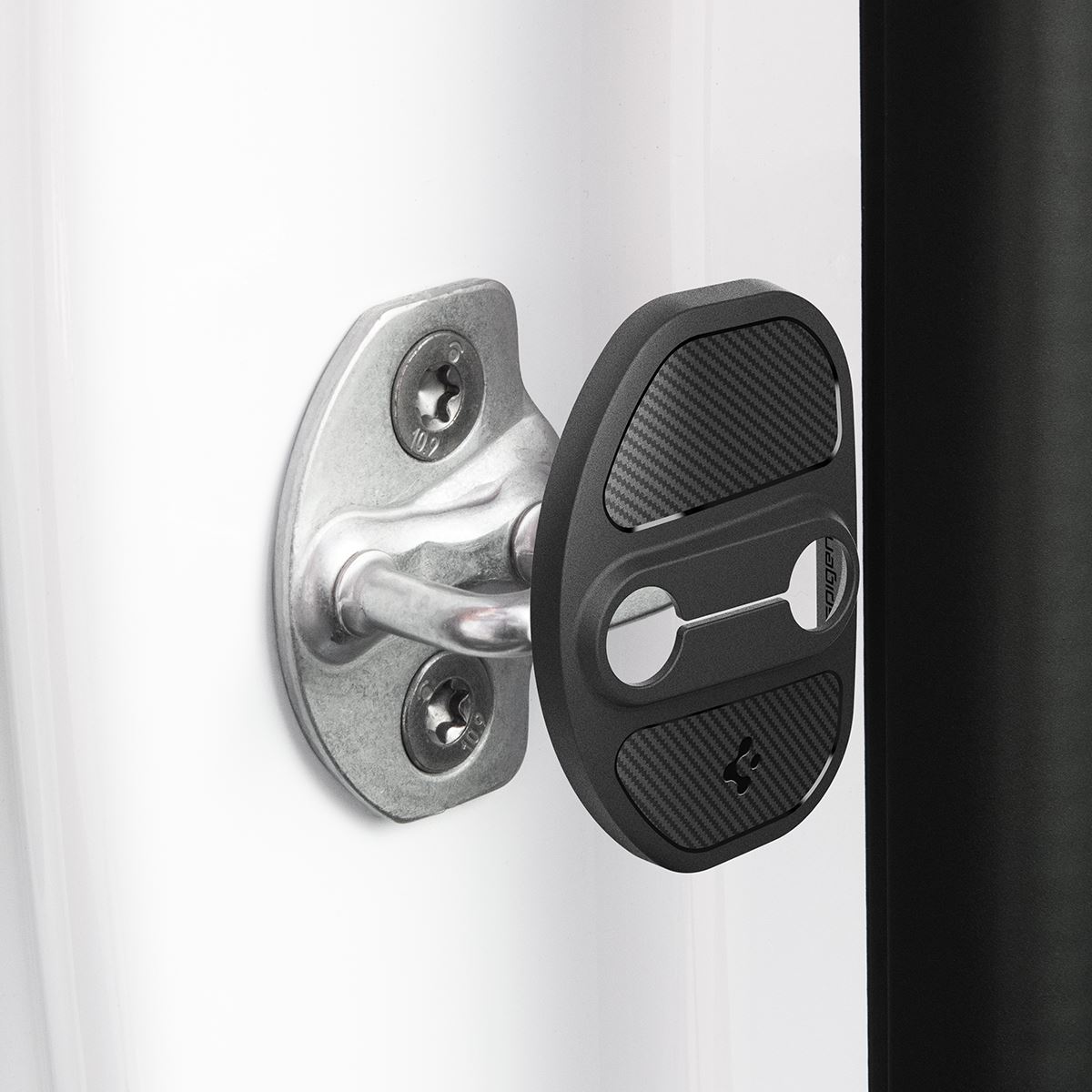 Spigen Tesla Door Lock Cover, black - Tesla Model Y/3 (12)