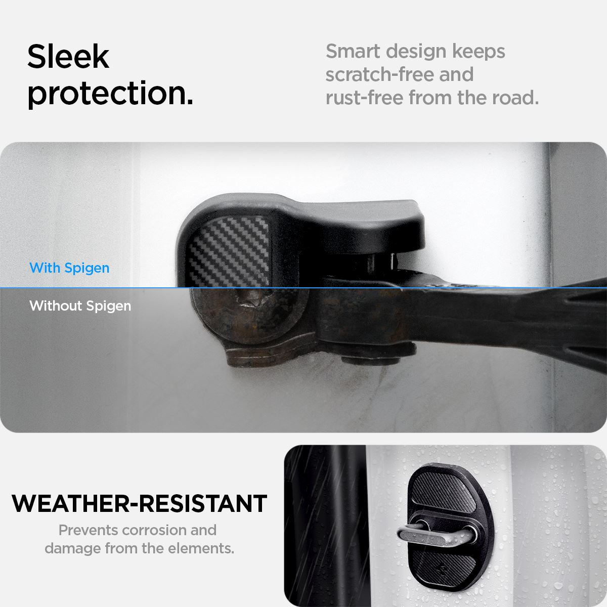 Spigen Tesla Door Lock Cover, black - Tesla Model Y/3 (15)