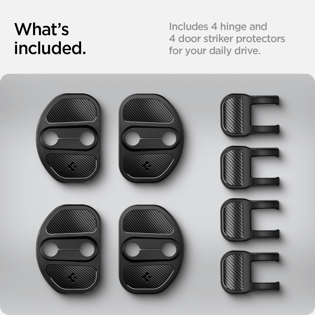 Spigen Tesla Door Lock Cover, black - Tesla Model Y/3 (19)